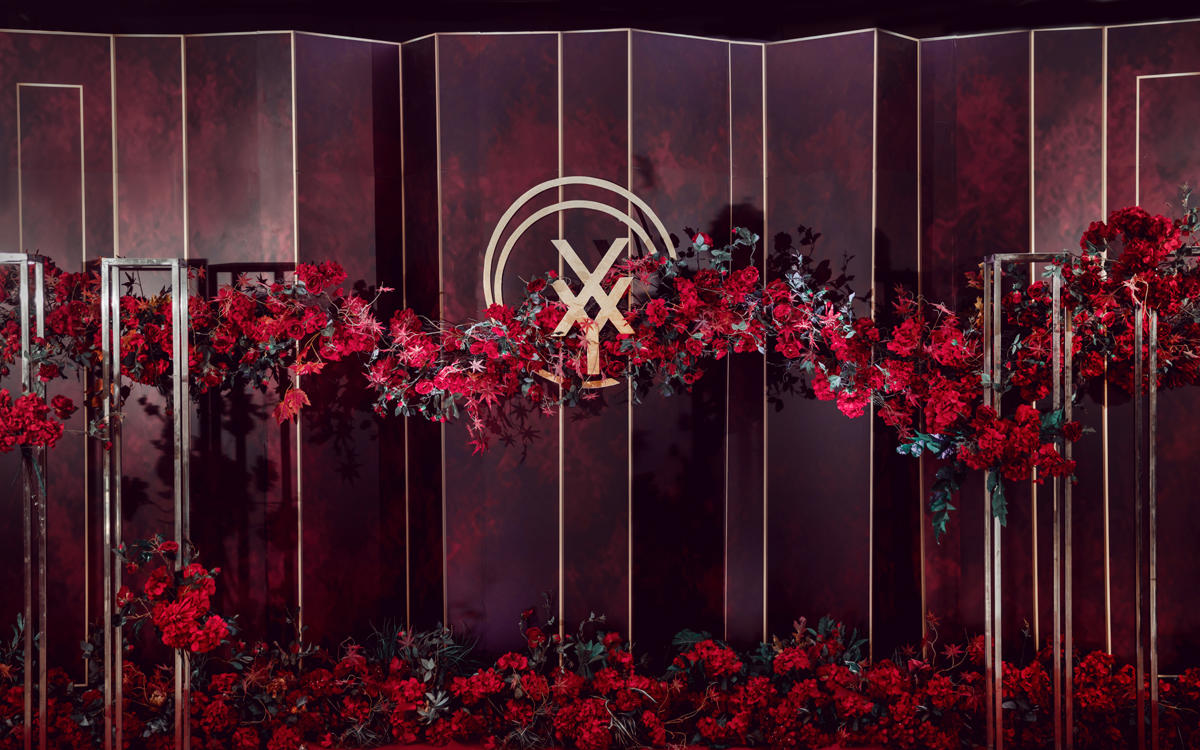 红馆婚礼丨复古红色婚礼 