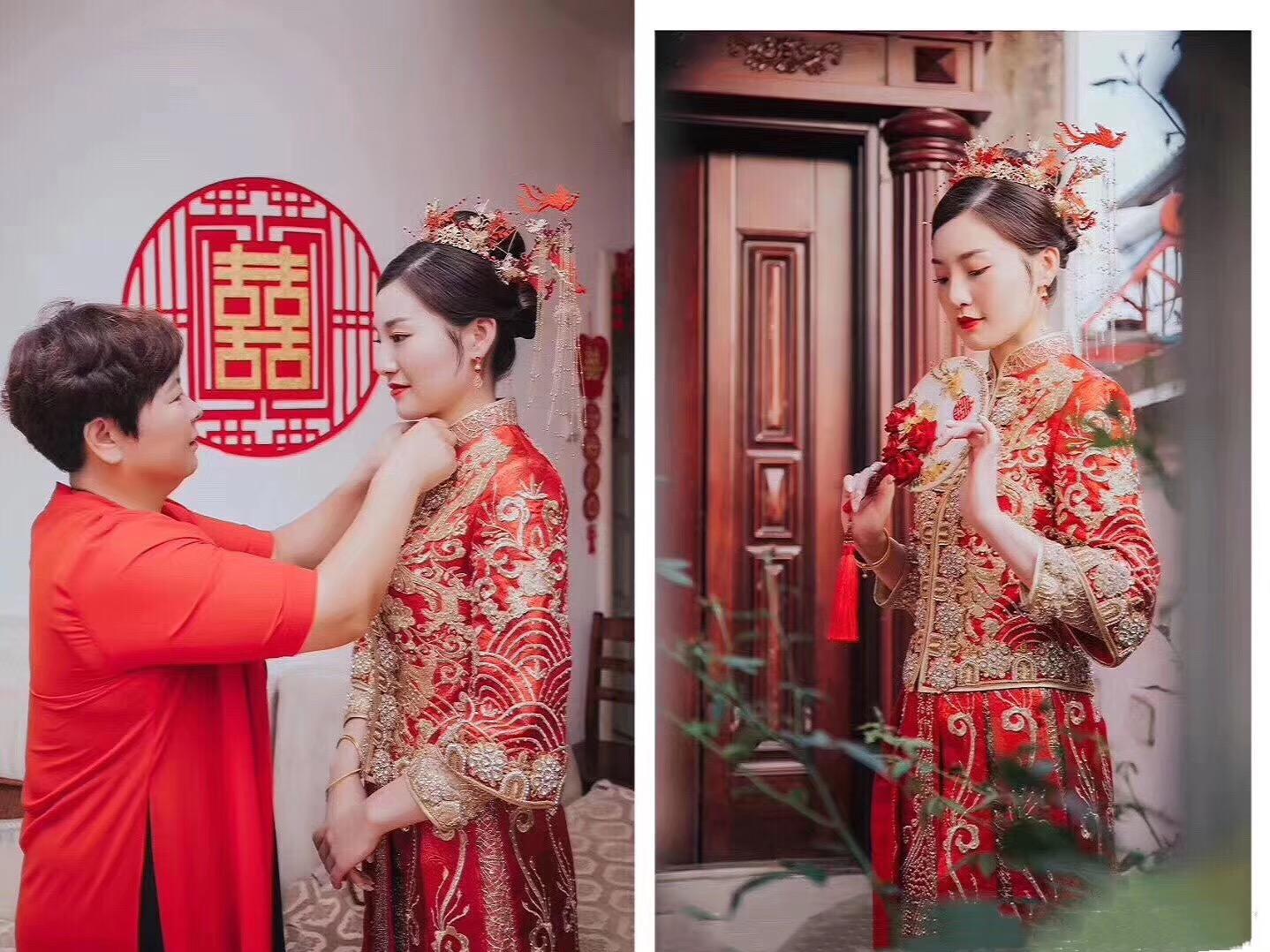 《名门婚纱》首席跟妆+高定主纱或高定手绣