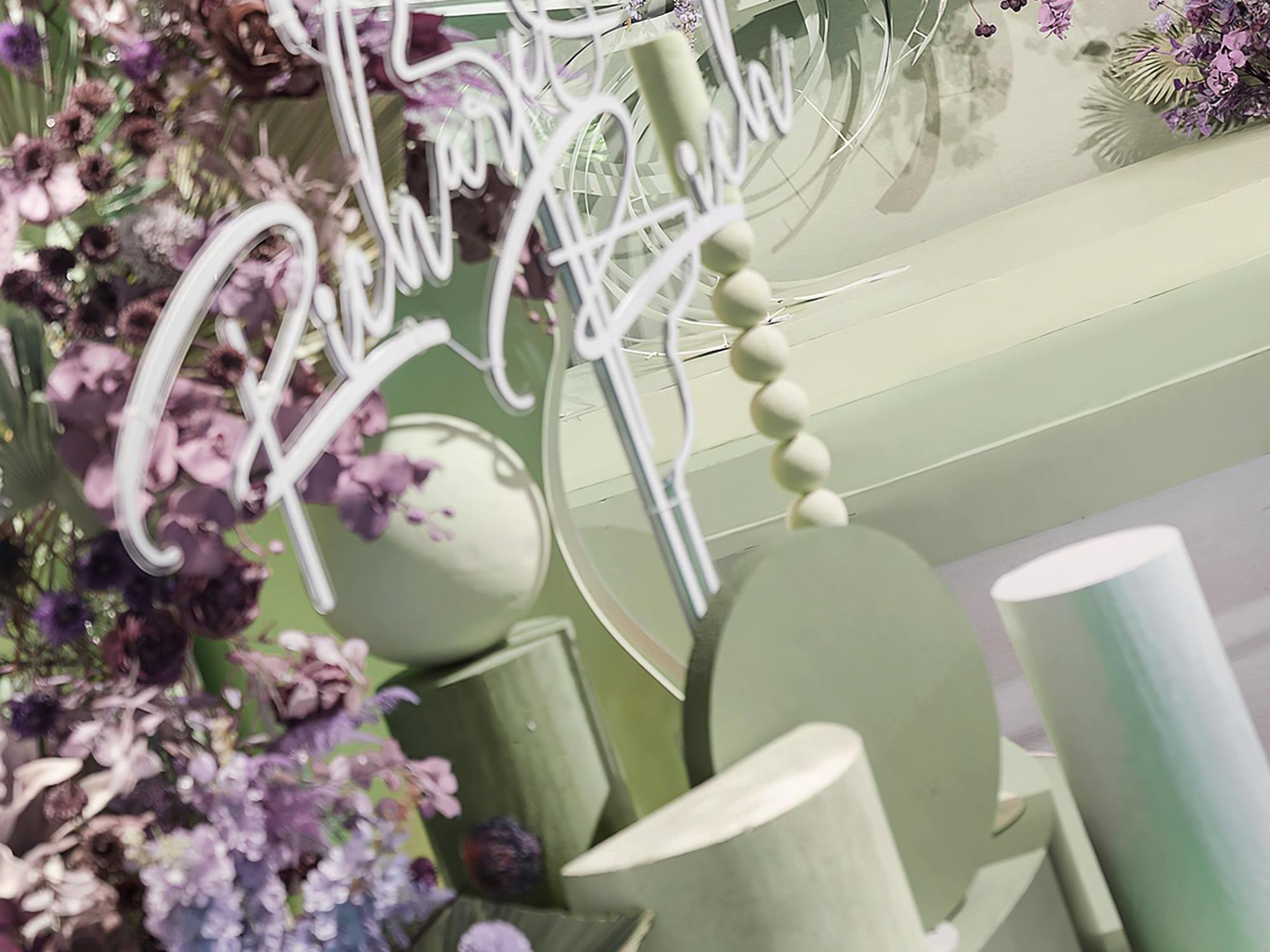 【惊鸿】轻奢西式室内婚礼现场