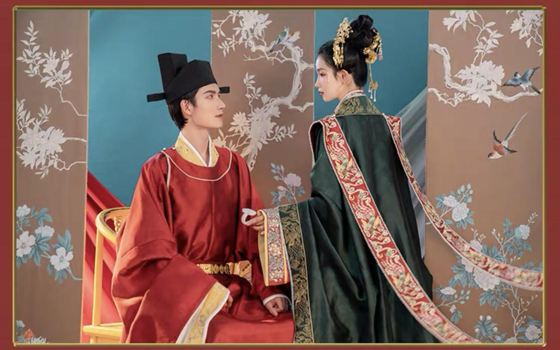 【汉服婚纱照】 宋制婚服