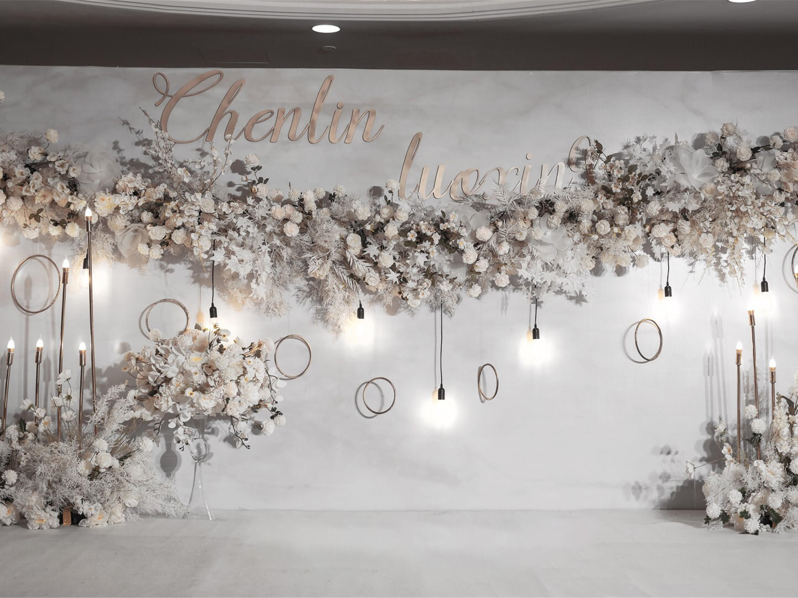 大气白金婚礼【女大当嫁创意婚礼】