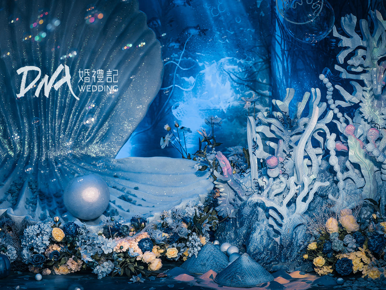 DNA |【上海西郊】蓝色希腊海底婚礼