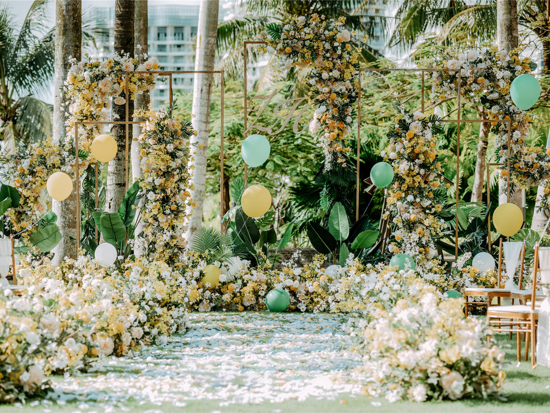 《初夏》户外浪漫小清新婚礼