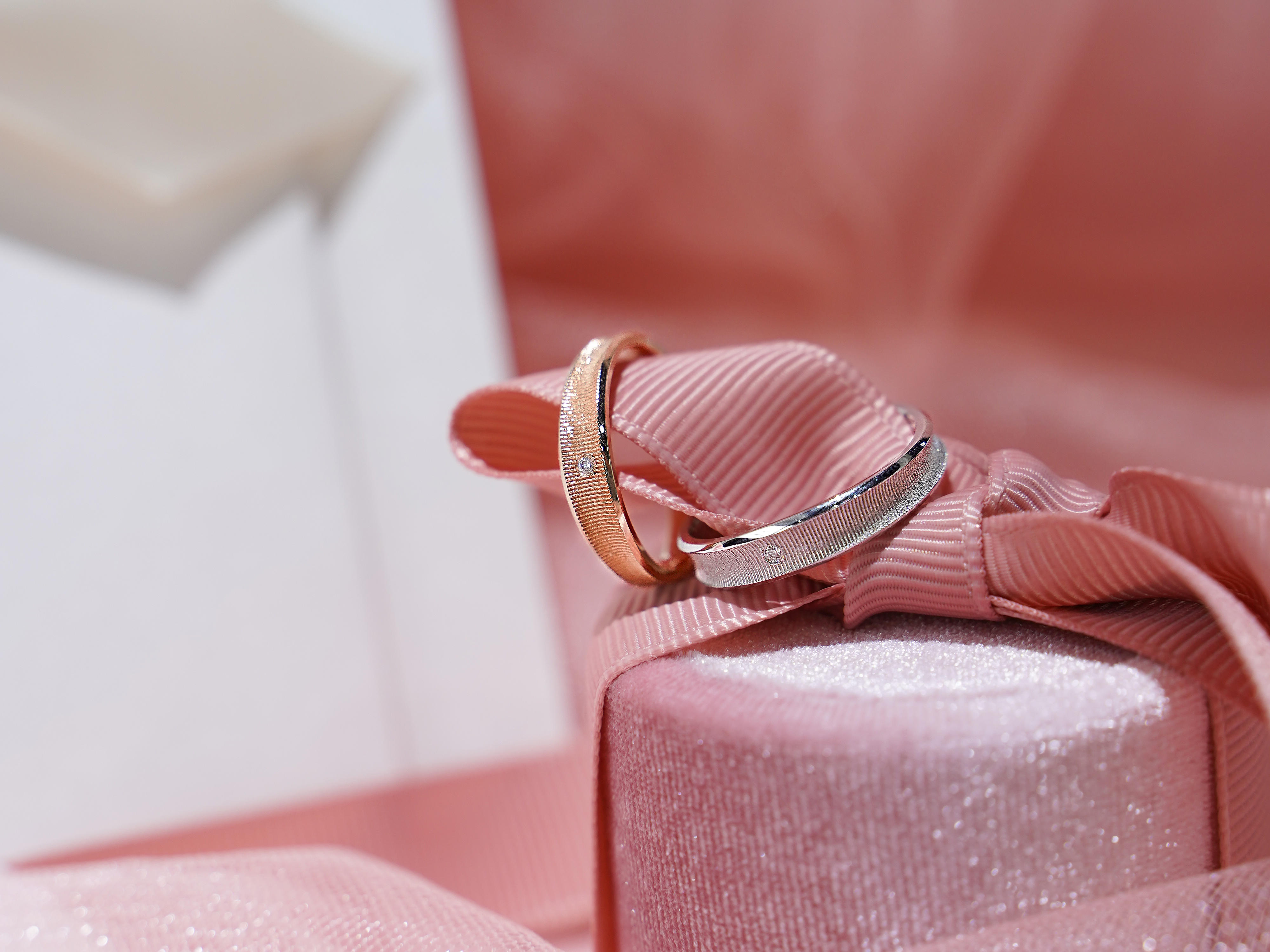 狐狸的夏天珠宝「时空」设计款求婚对戒