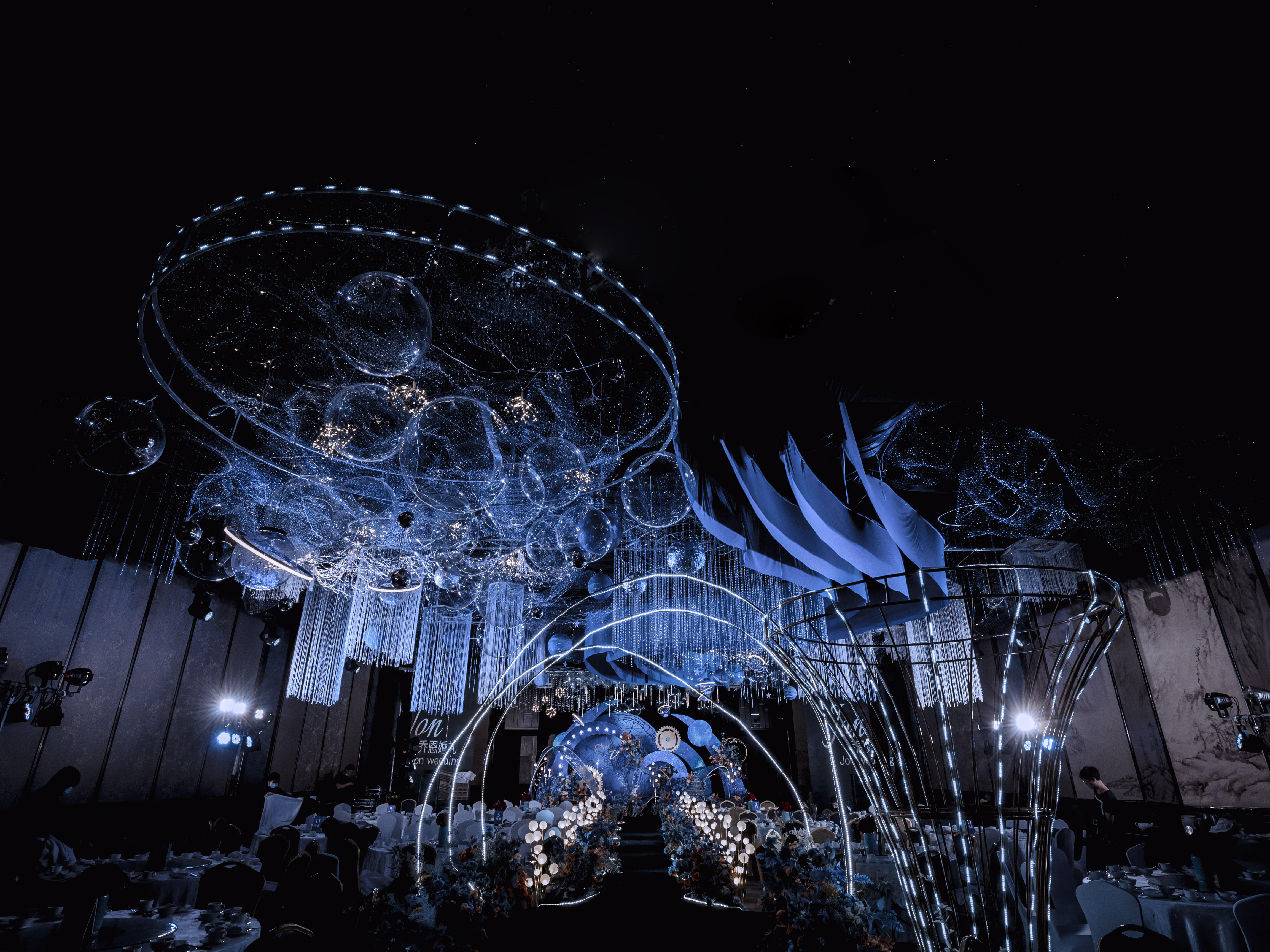 乔恩婚礼【梵高油画星空婚礼】