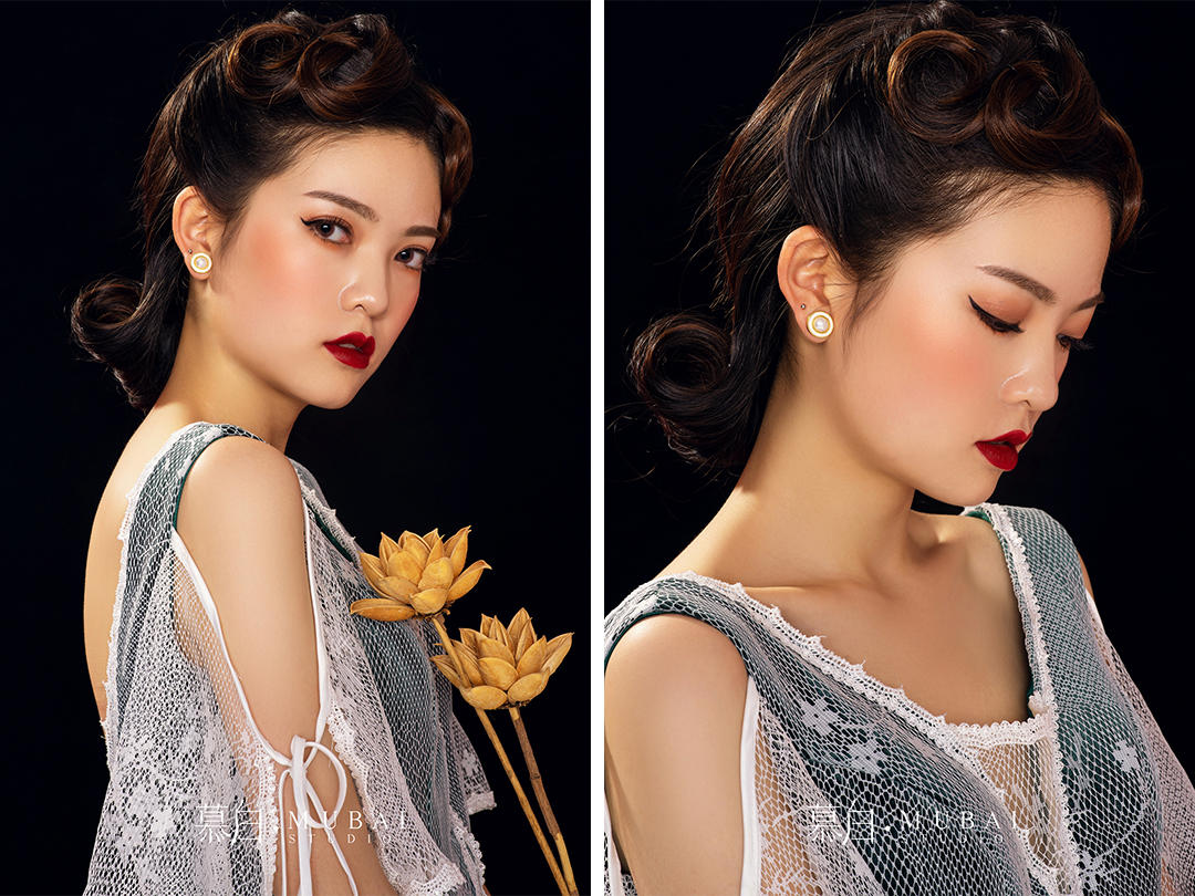 慕白彩妆造型 上门新娘早妆380+伴娘