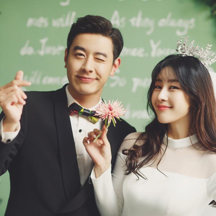 【好莱坞摄影工作室】时尚韩式婚纱照