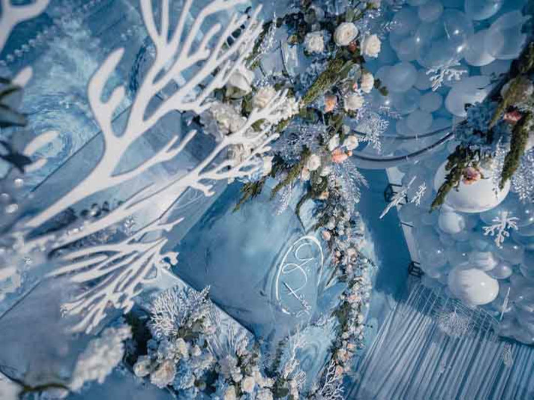 蓝色系|含四大海洋梦幻卡通轻奢精致·千寻纪婚礼