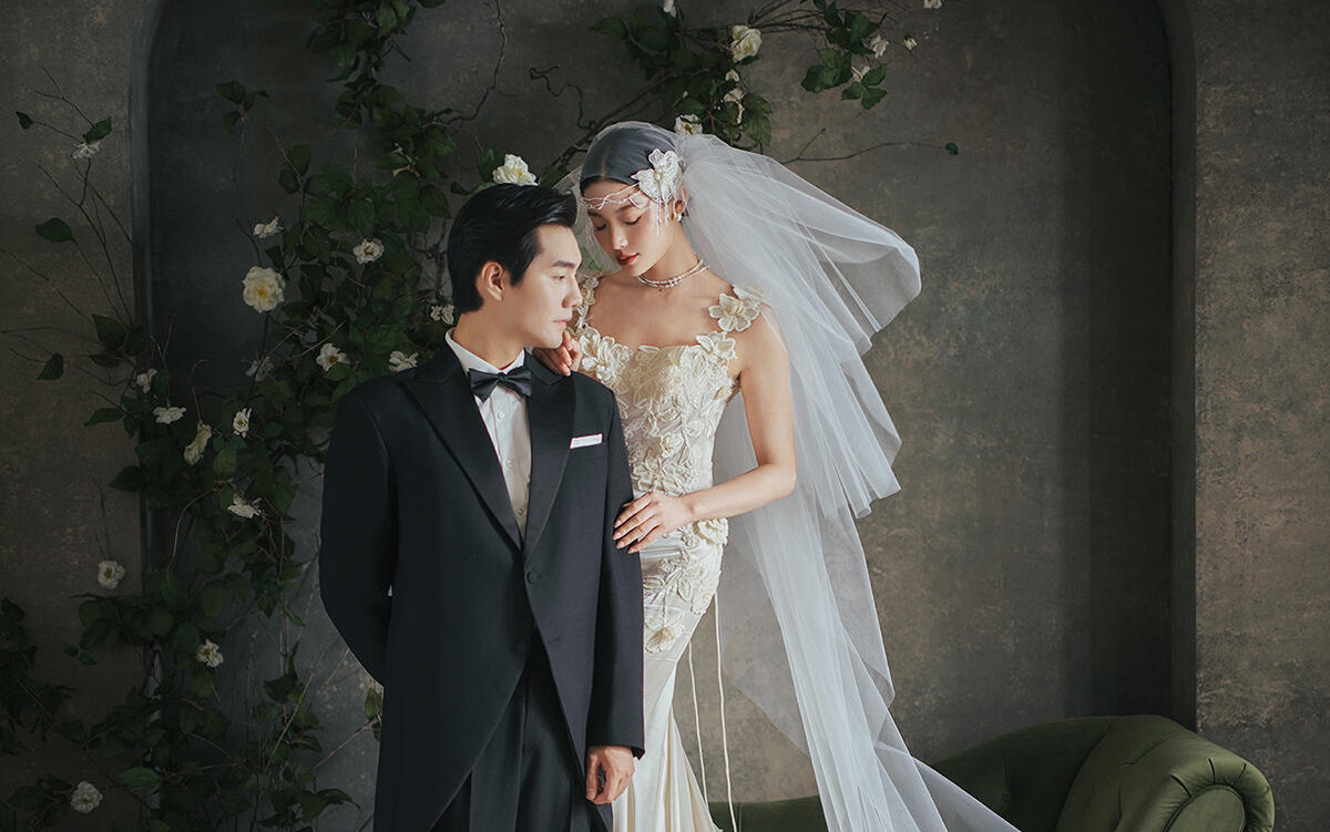 瘋狂心動｜室內(nèi)法式復(fù)古光影婚紗照