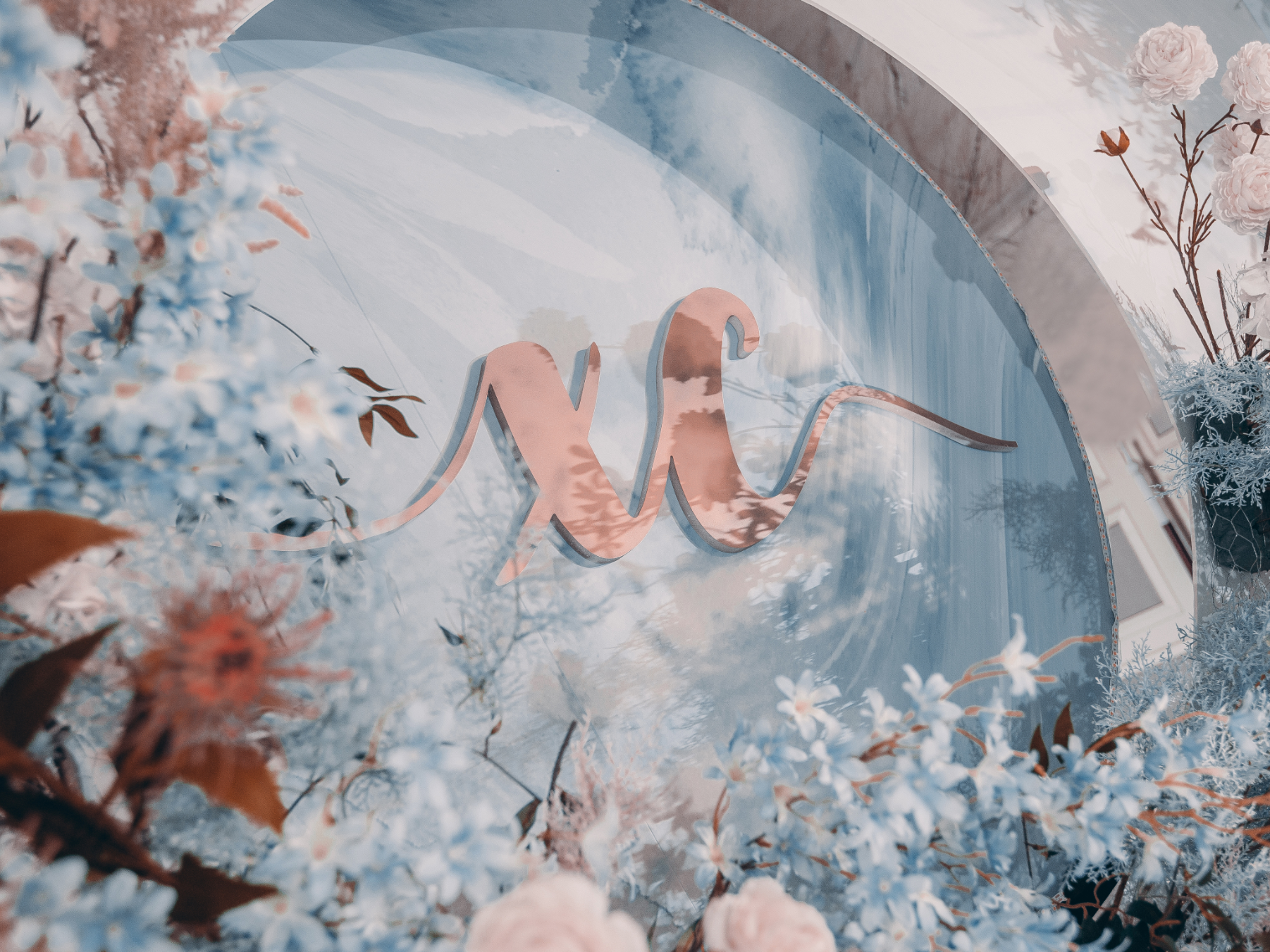 【爱兰婷婚礼】  雾霾蓝色