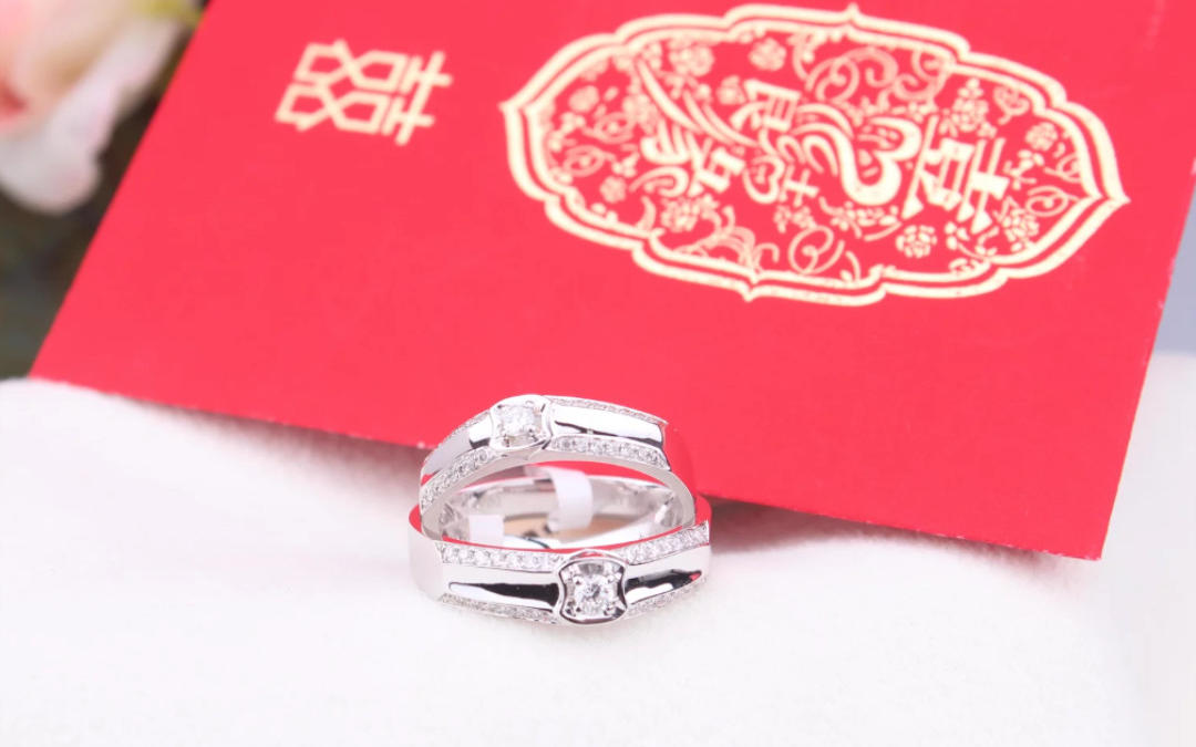 【缘圈】对戒 罗兰钻石冬日新品