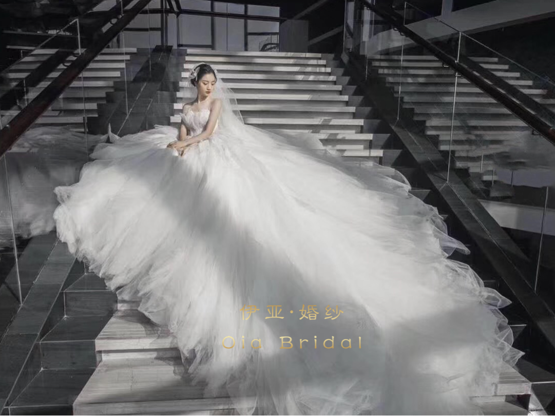 OIA | 超仙气天鹅婚纱 | 轻盈梦幻
