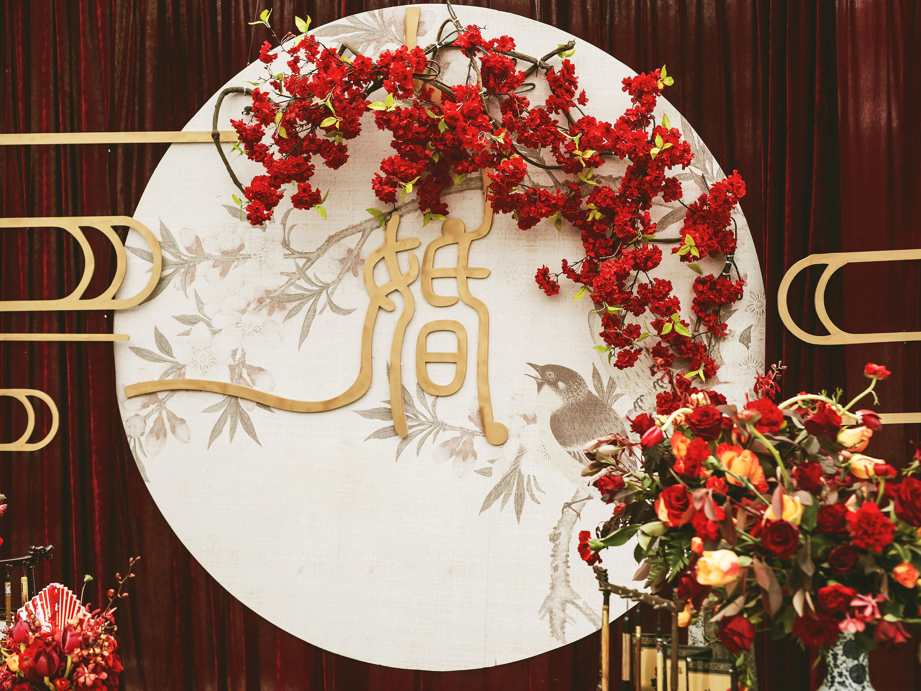 美意婚礼【红绿色中式婚礼】