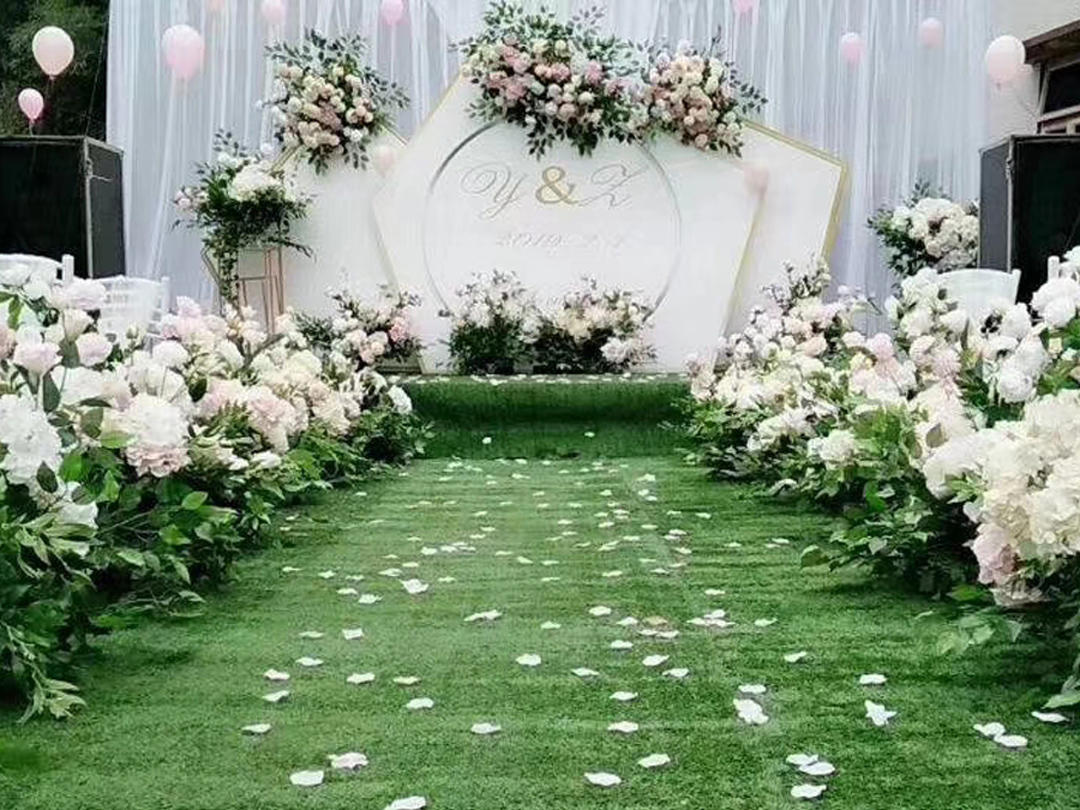 室内室外均可高颜值西式婚礼