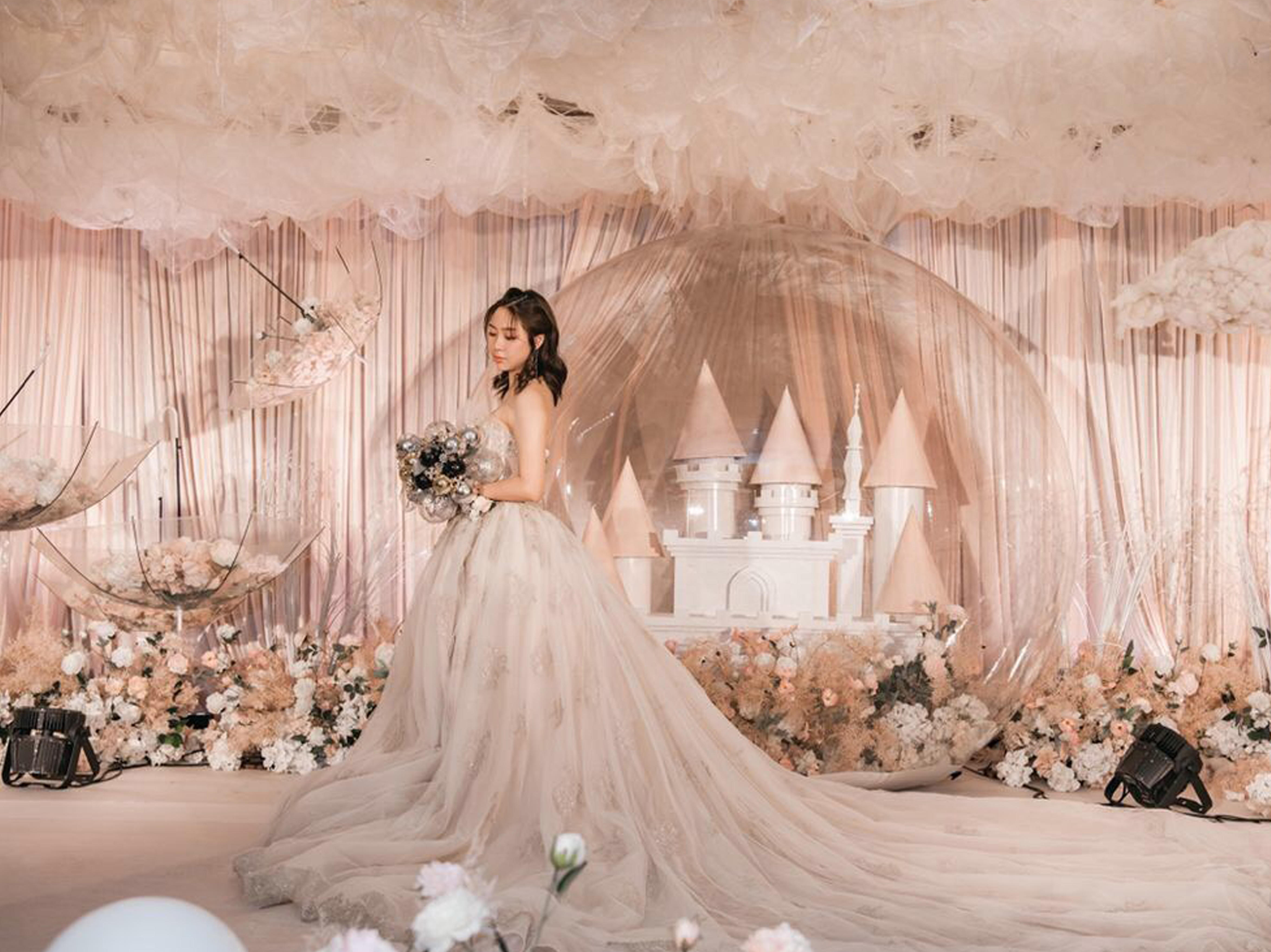 【喜壳婚礼】粉色超梦幻/帮圆你一个公主梦