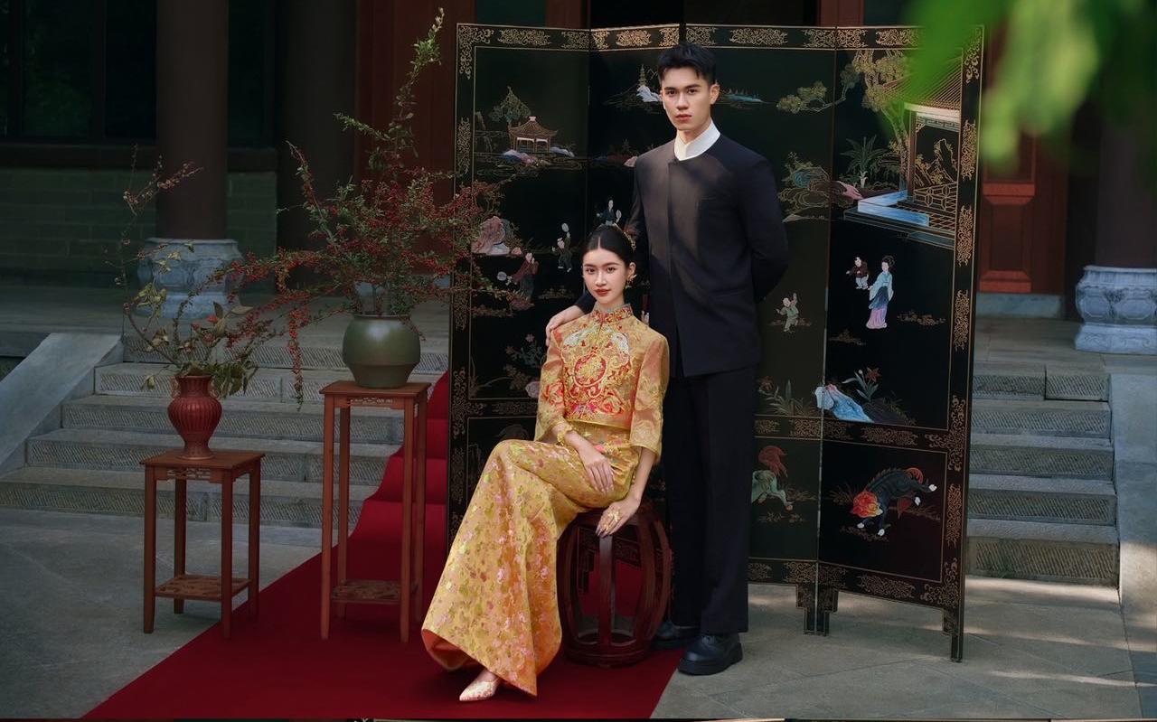 中式園林婚紗照~藏在庭院里的東方情書