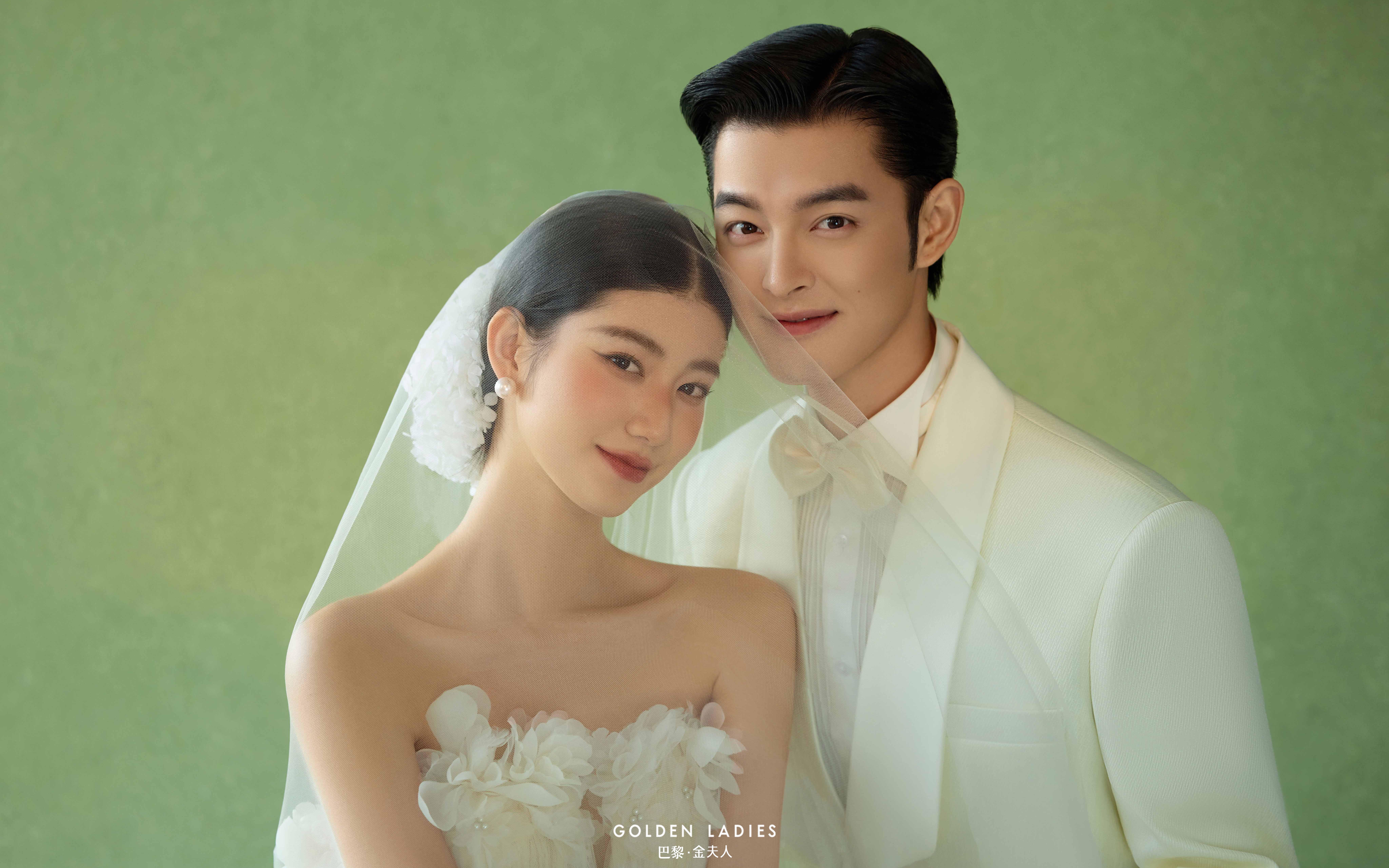 美到犯规🍃超有feel的森系韩式婚纱照