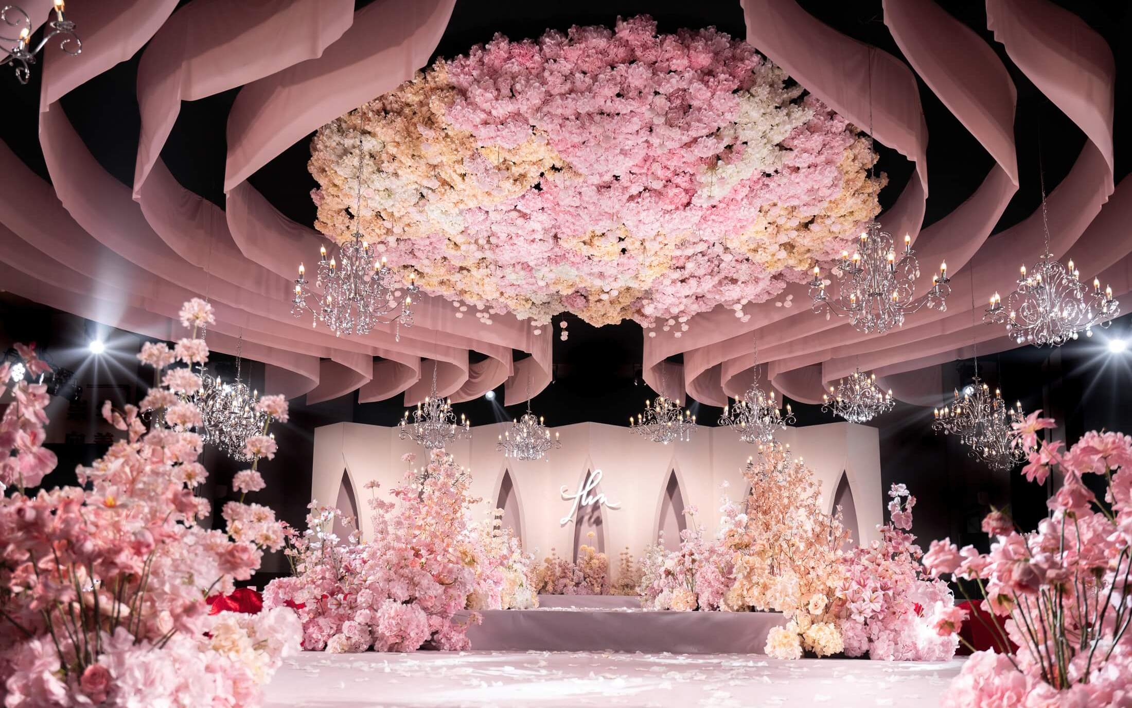 【囍记】粉色简约西式婚礼