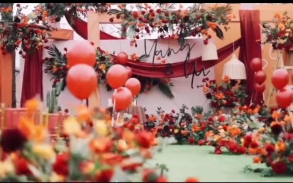 【I DO爱都婚礼】<红橙色系>