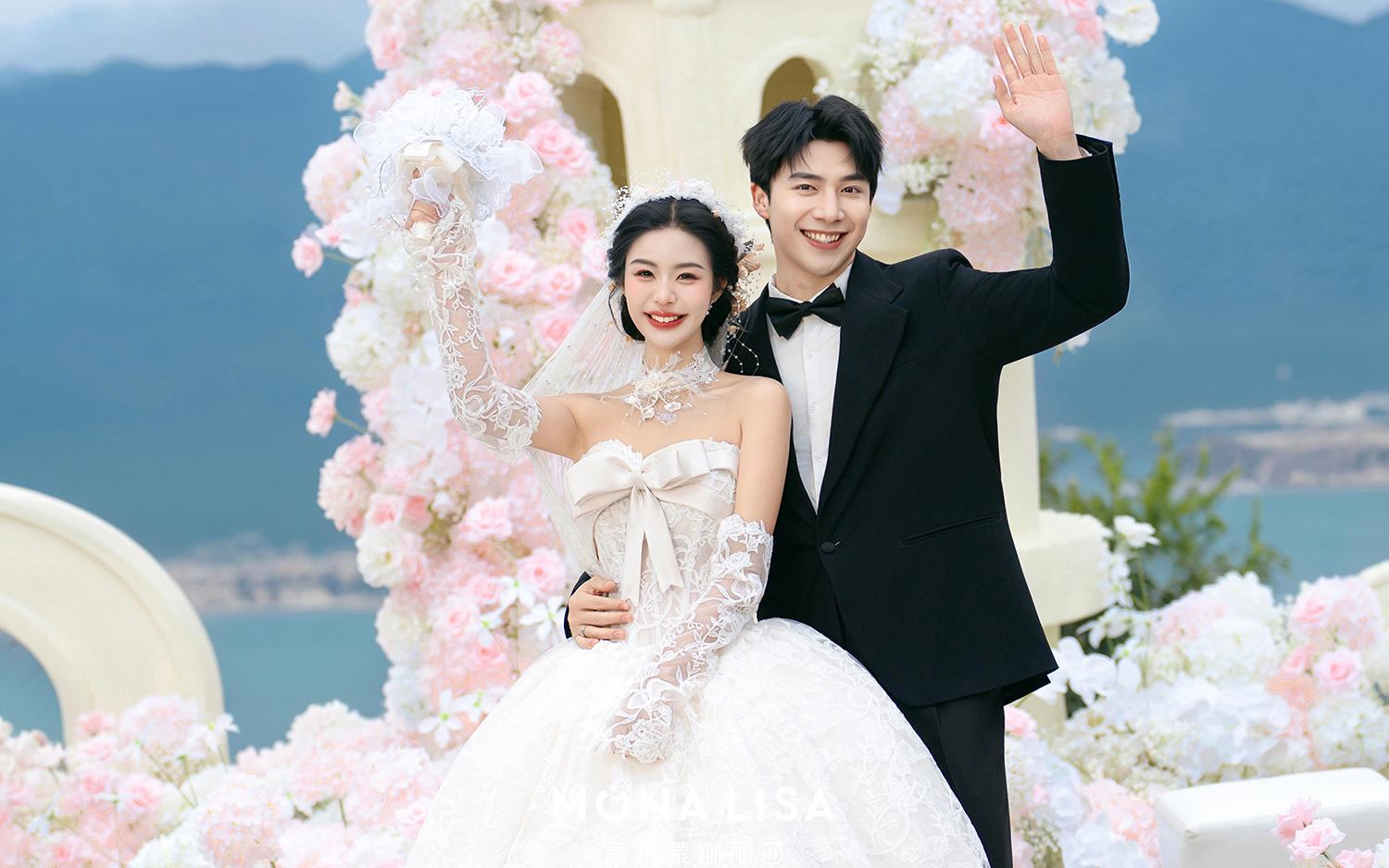 把儀式感和少女心焊在山頂了??城堡婚紗照