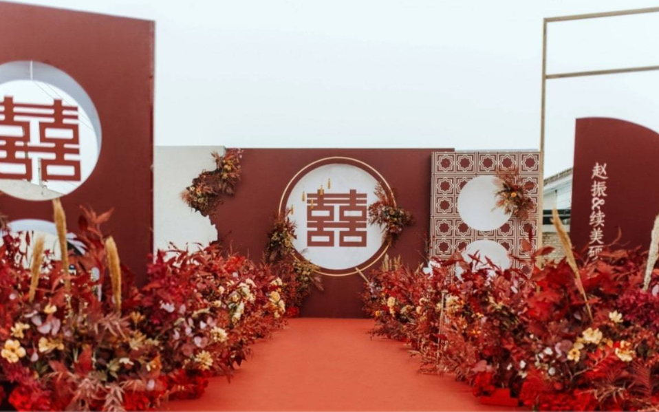 婚礼策划--红白简约婚礼