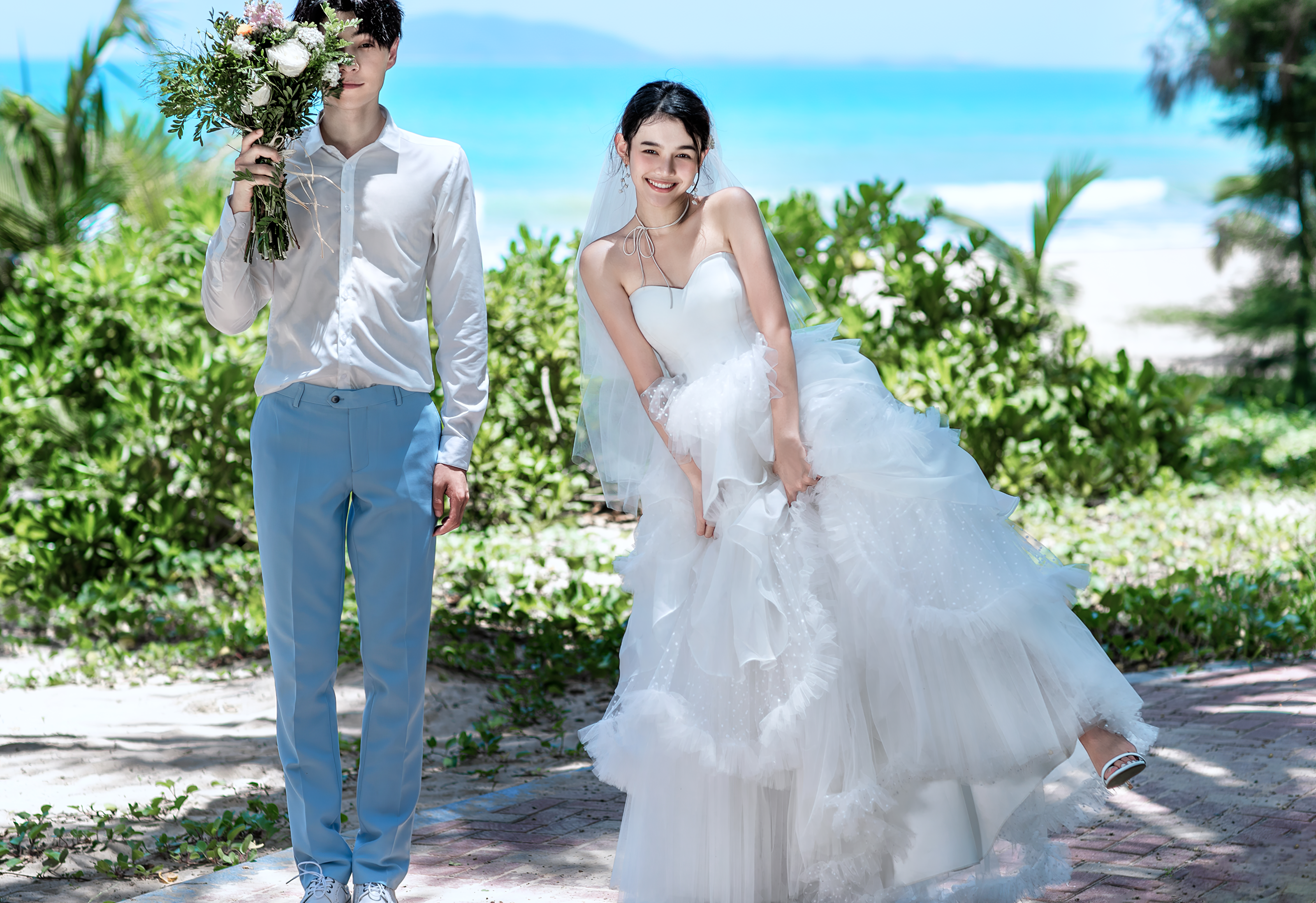 【法式印象】美到nextlevel🍃海景婚纱照