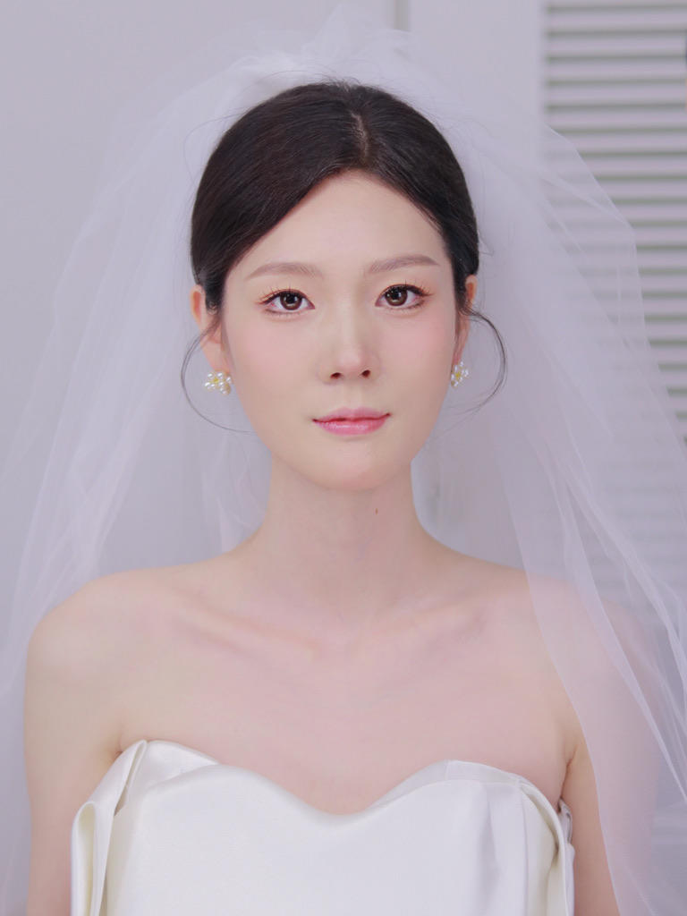 韩系甜美白纱造型❤️