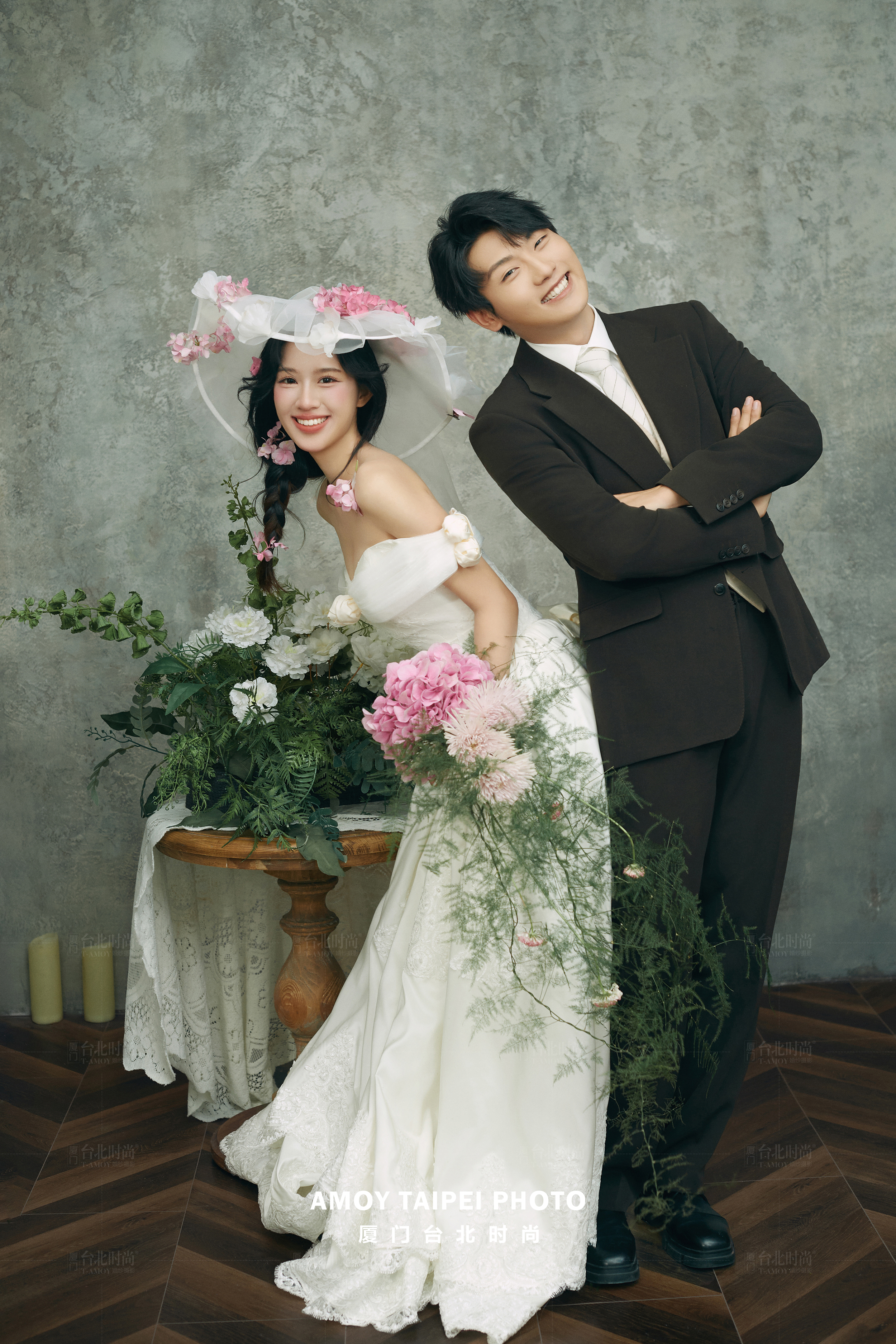 复古油画婚纱照太高级啦