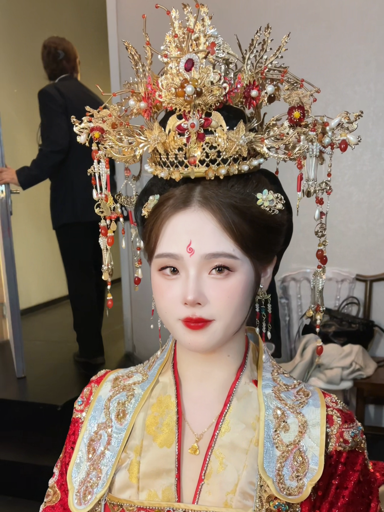 【创始人化妆老师】纯中式婚礼新娘全包