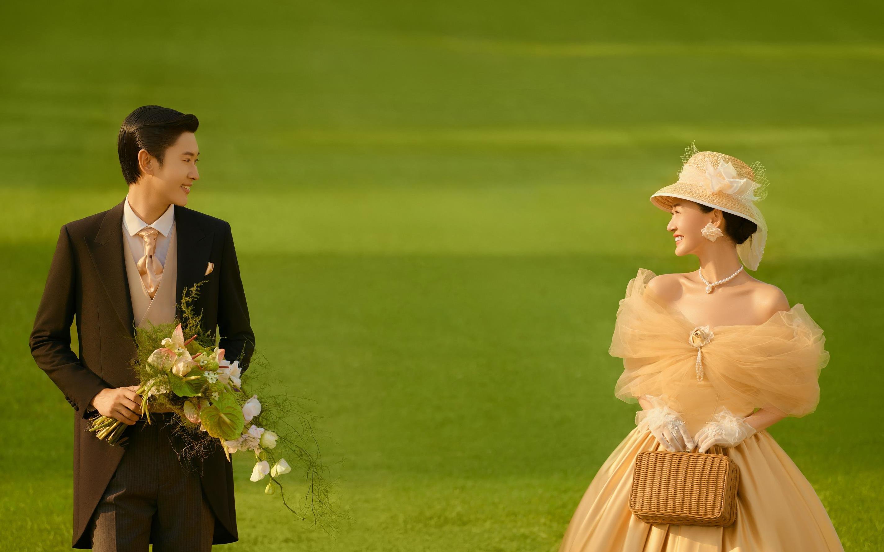 外景婚紗照有的溫馨浪漫超暖