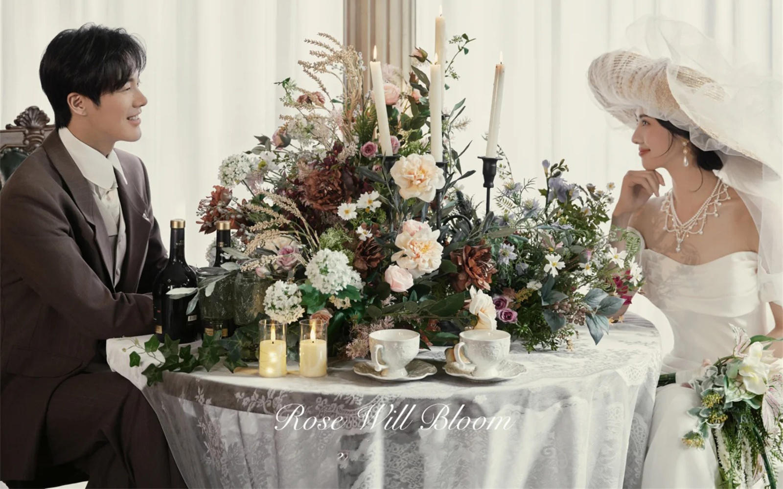 编织文艺的爱情画卷📜法式复古婚纱照