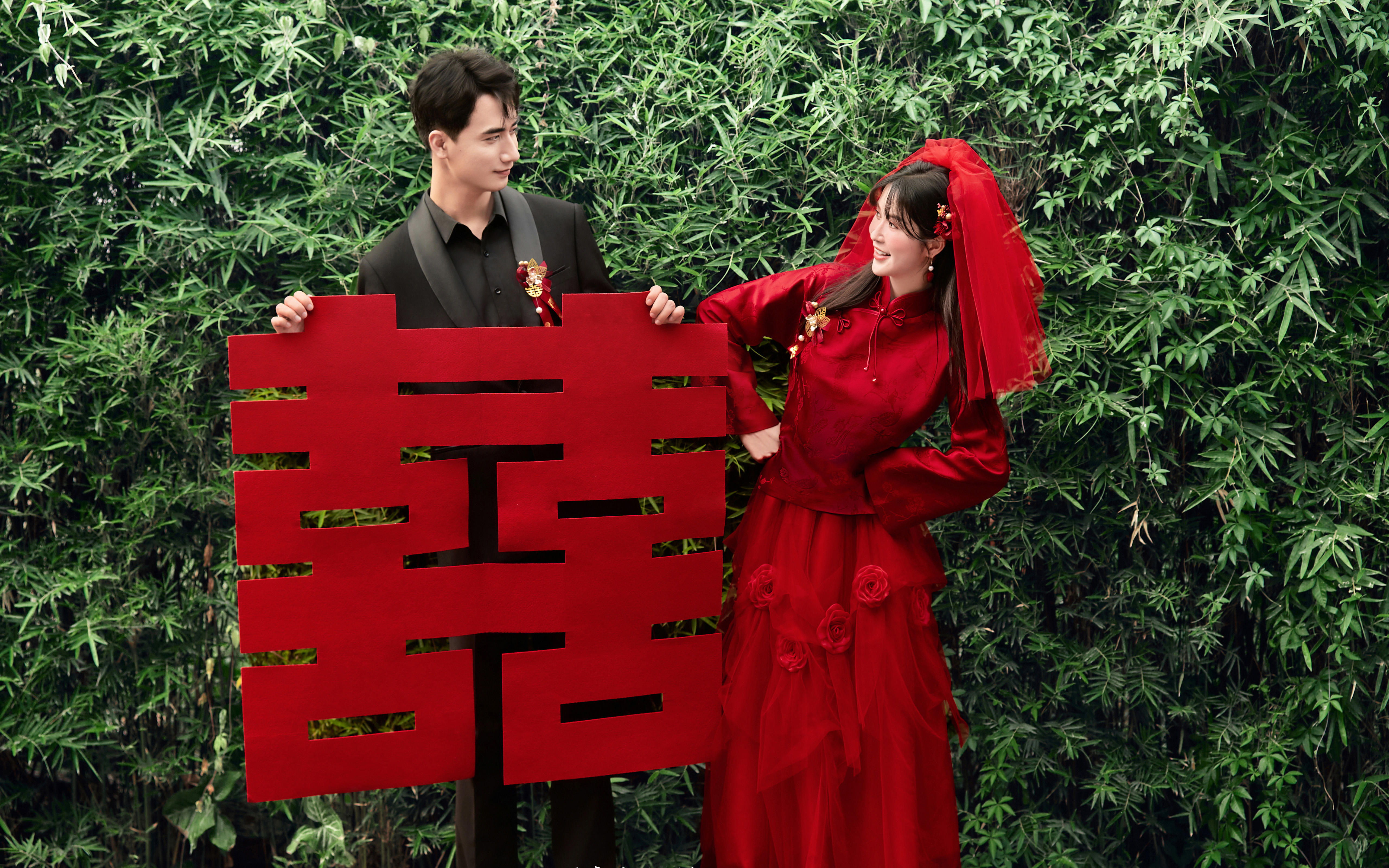 网红喜嫁婚纱照客片欣赏