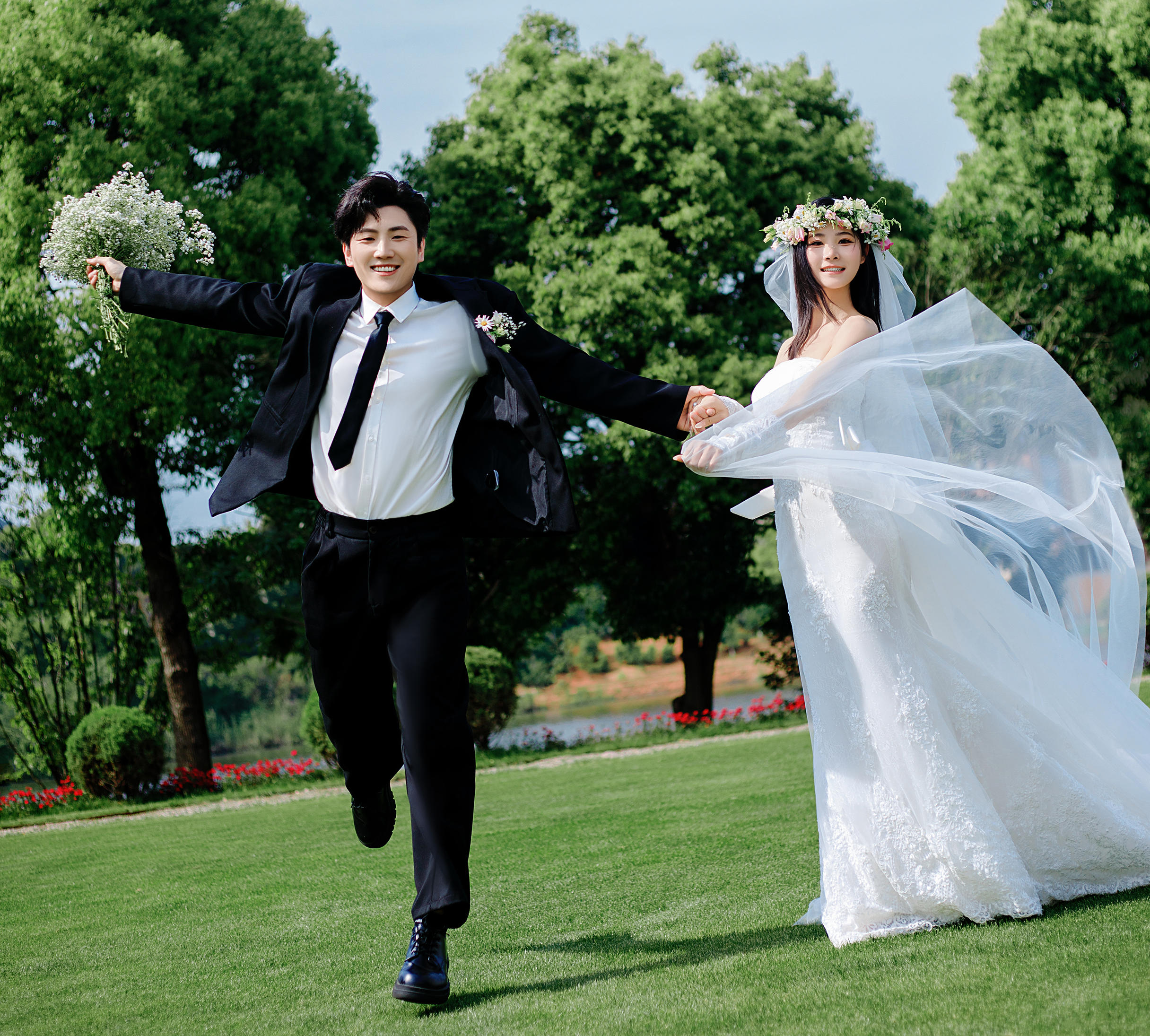 常德婚纱照！草坪婚纱照真的太出片啦