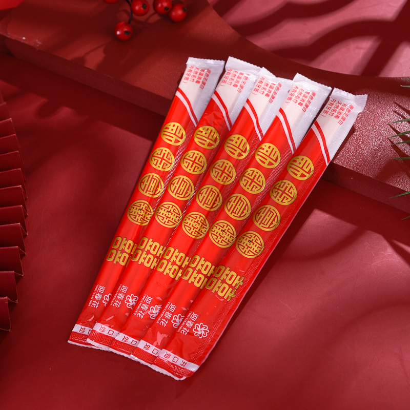 【紙杯/紙碗/紙巾/筷子/桌布】婚宴一次性餐具套裝