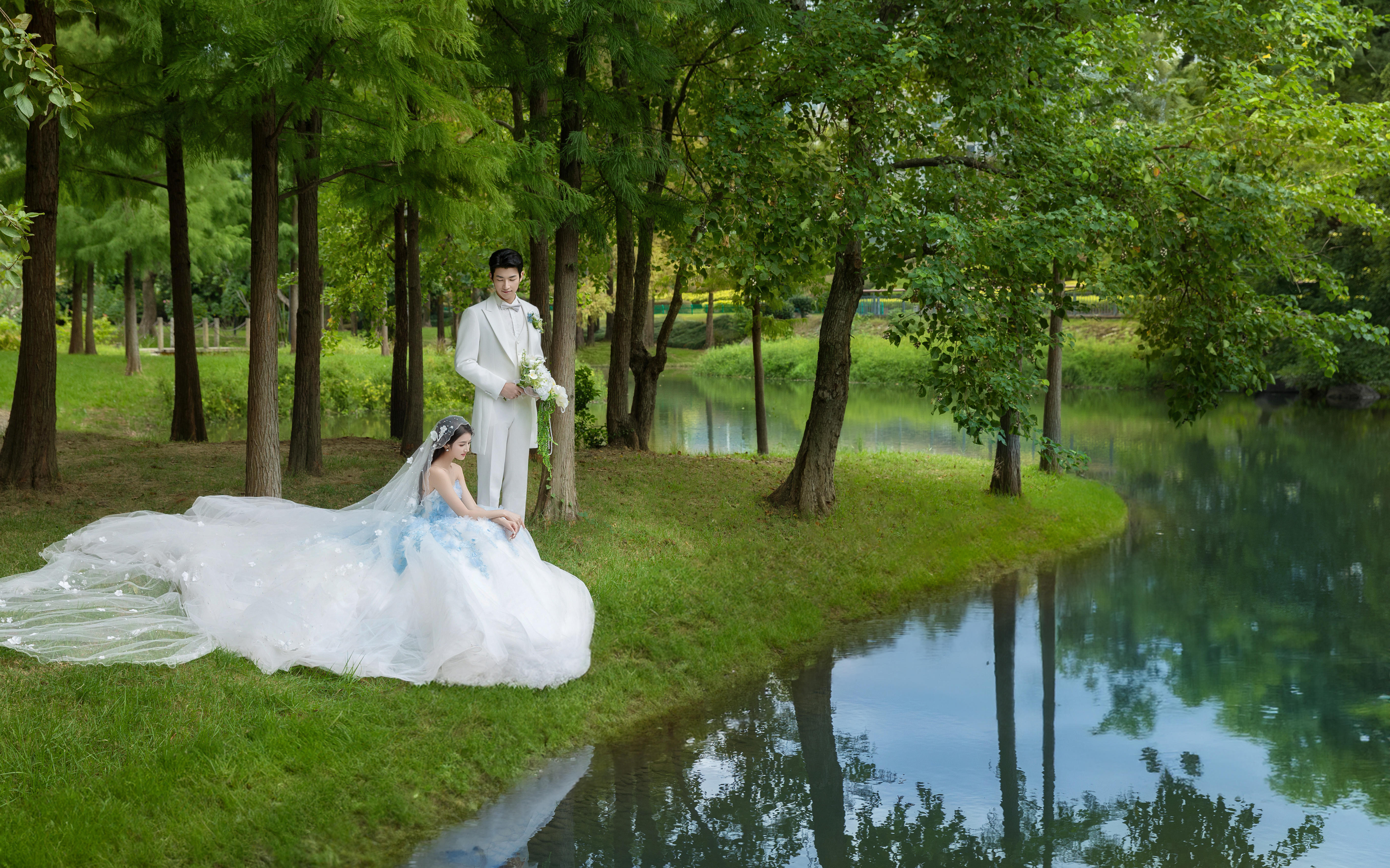 〖蓝色多瑙河〗湖景系列作品