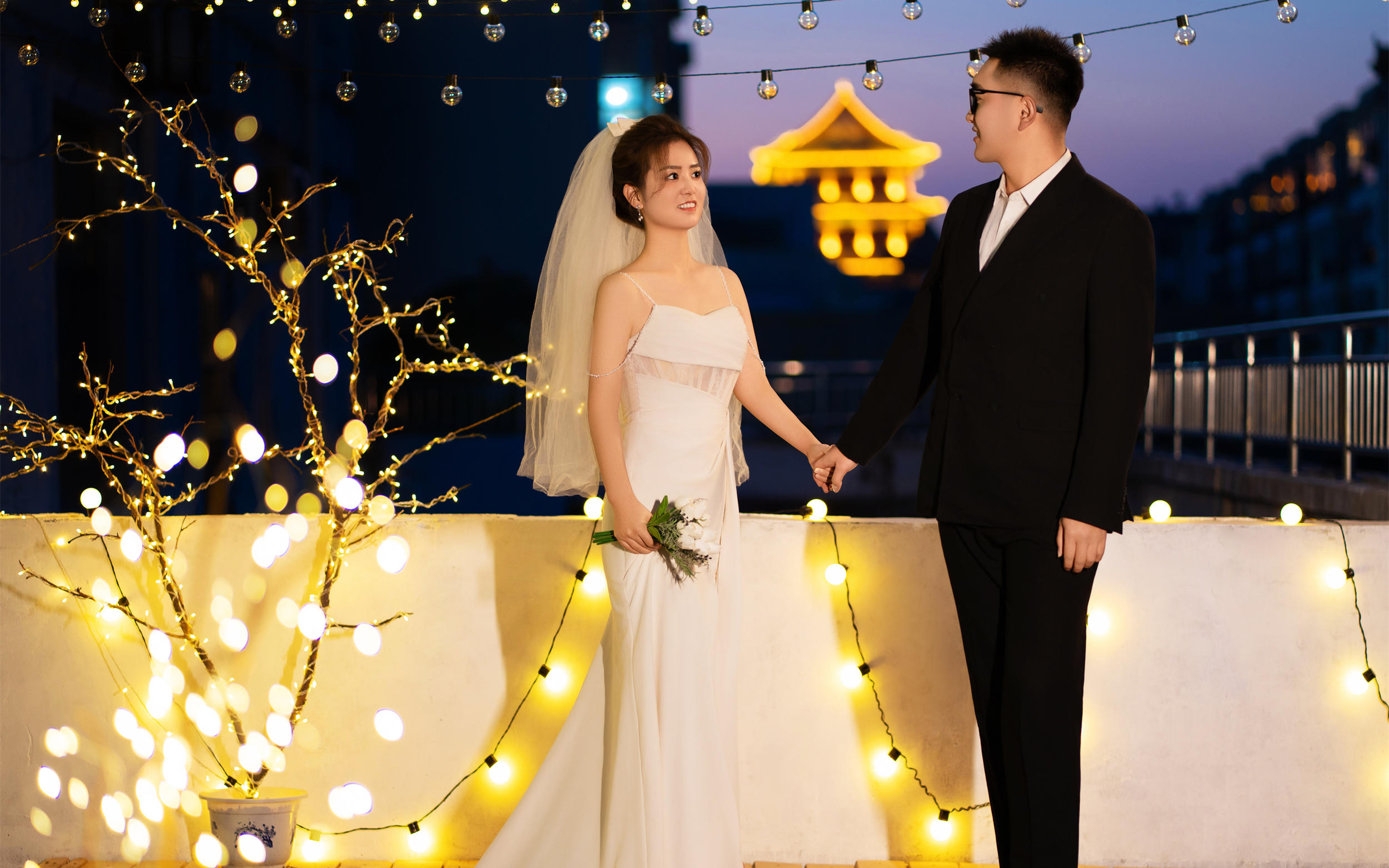 氛围感封神的人生婚纱照✨被封面硬控10s!