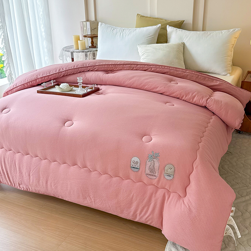 2025新款提花立體大豆纖維冬被棉被芯