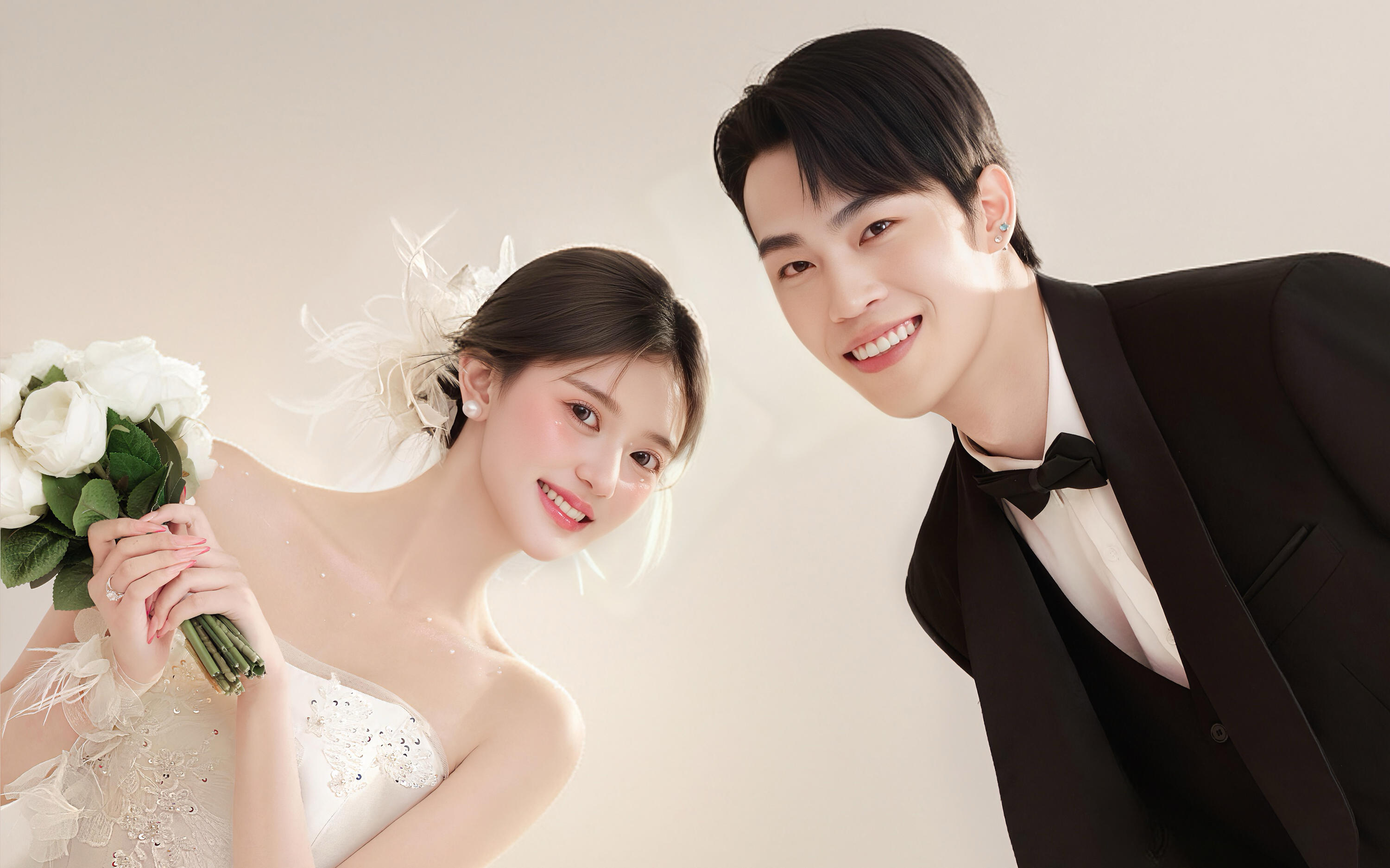 风靡全网的公主风婚纱照