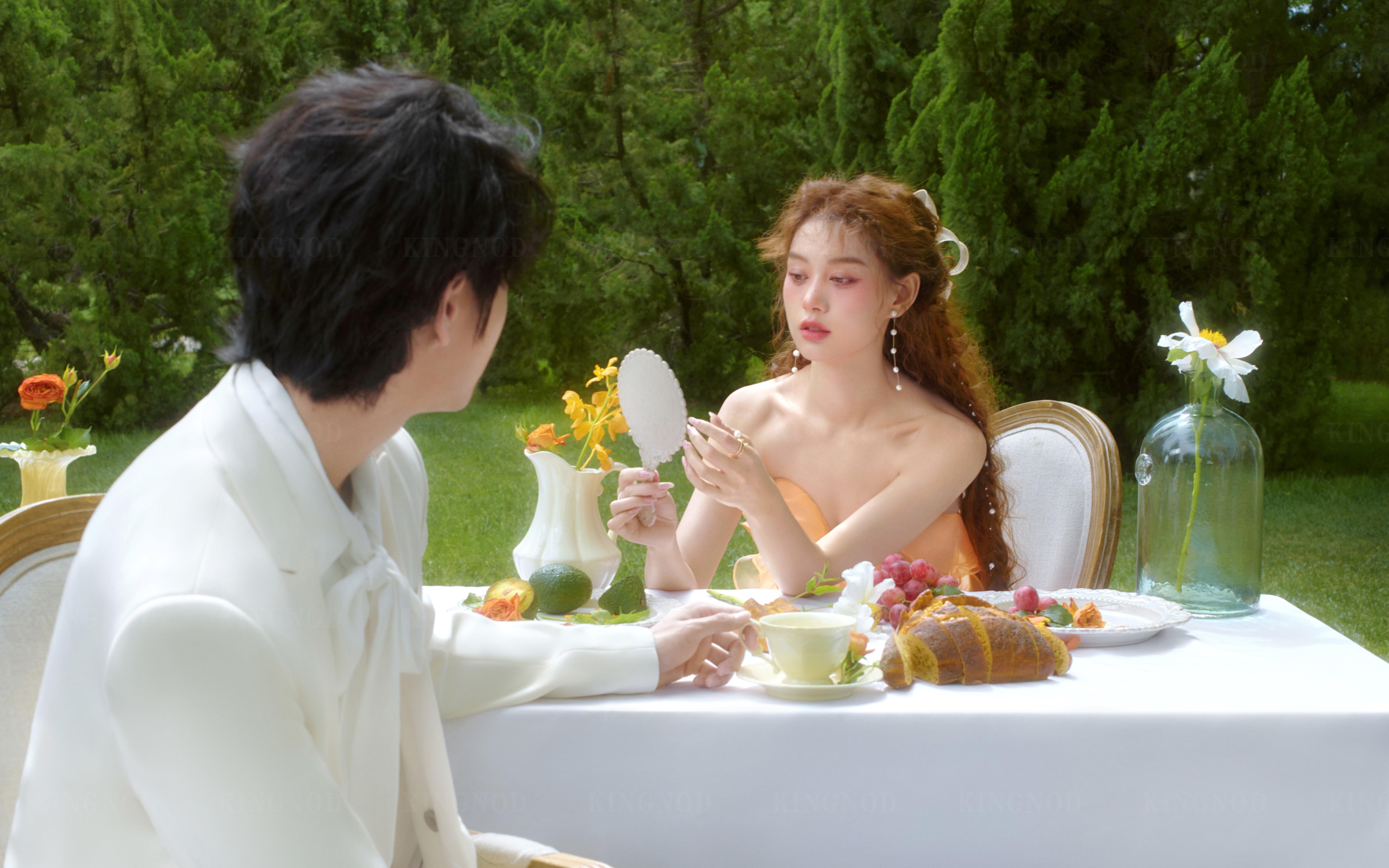 每一张都是屏保的婚纱照！泰裤辣