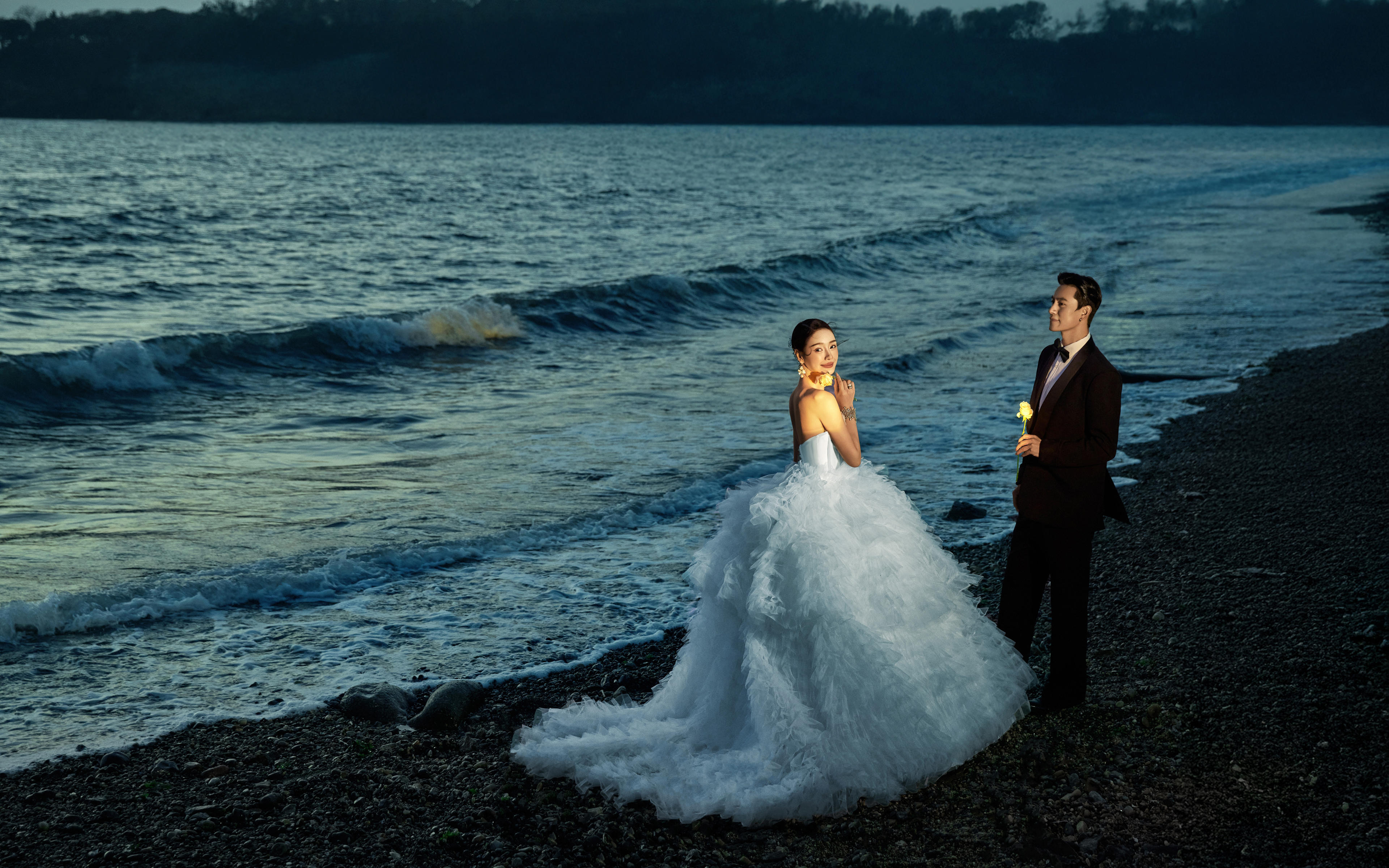 海浪+星光浪漫双重奏，氛围感拉满，定制专属幸福