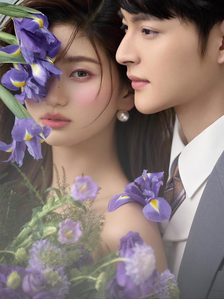 高级仪式感轻复古主纱婚纱照