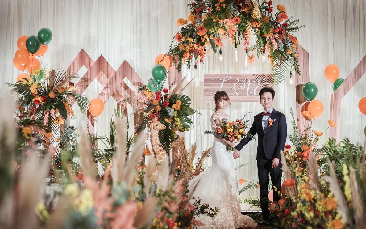 神秘森林--复古森系婚礼