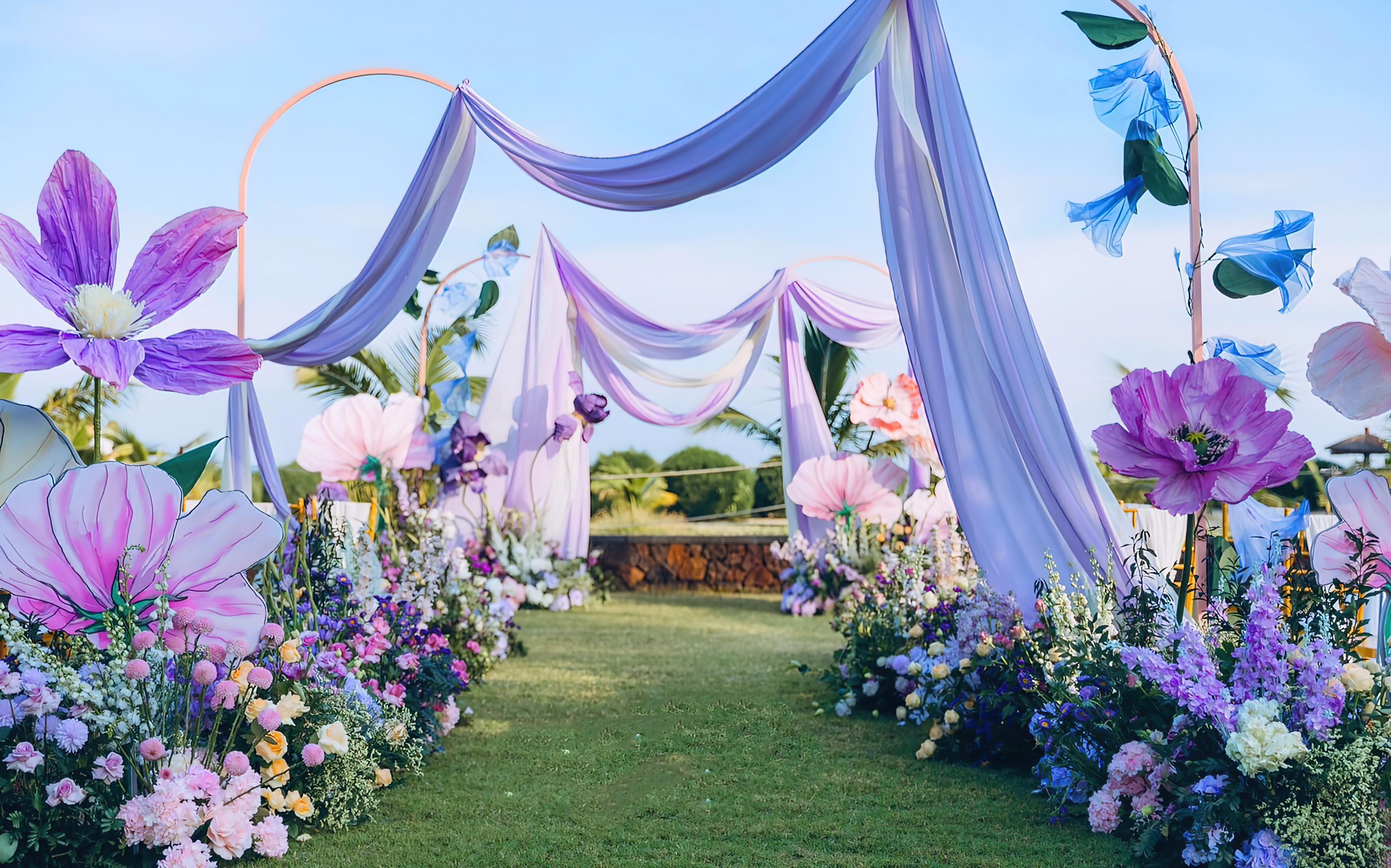 闖入莫奈花園，赴一場紫調(diào)花?；槎Y??