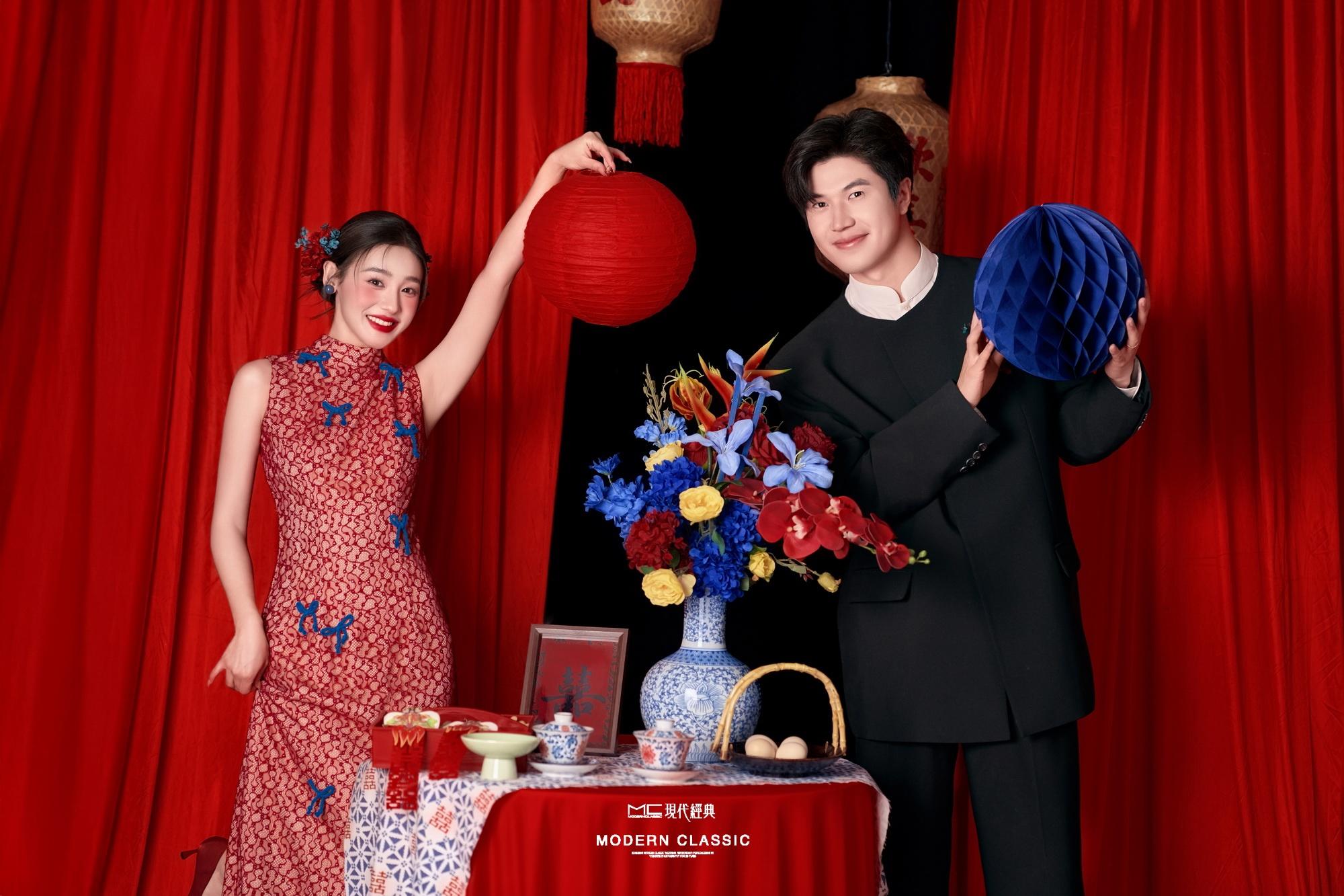 赢麻了！新中式喜嫁婚纱照真嘟鲨疯了！