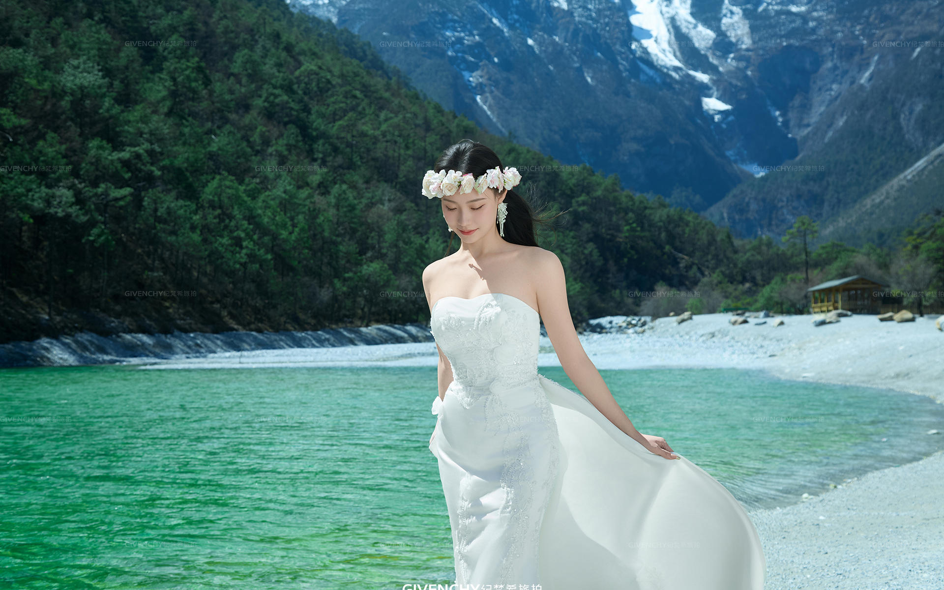 【丽江客片】蓝月谷丽江婚纱照