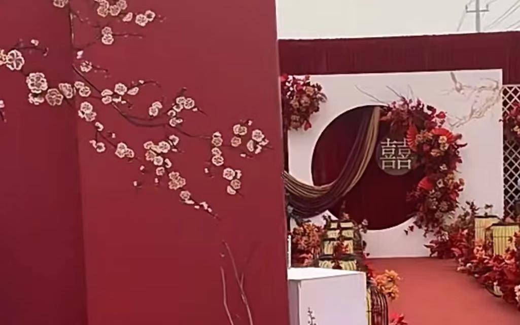 龙凤婚庆   新中式红白色