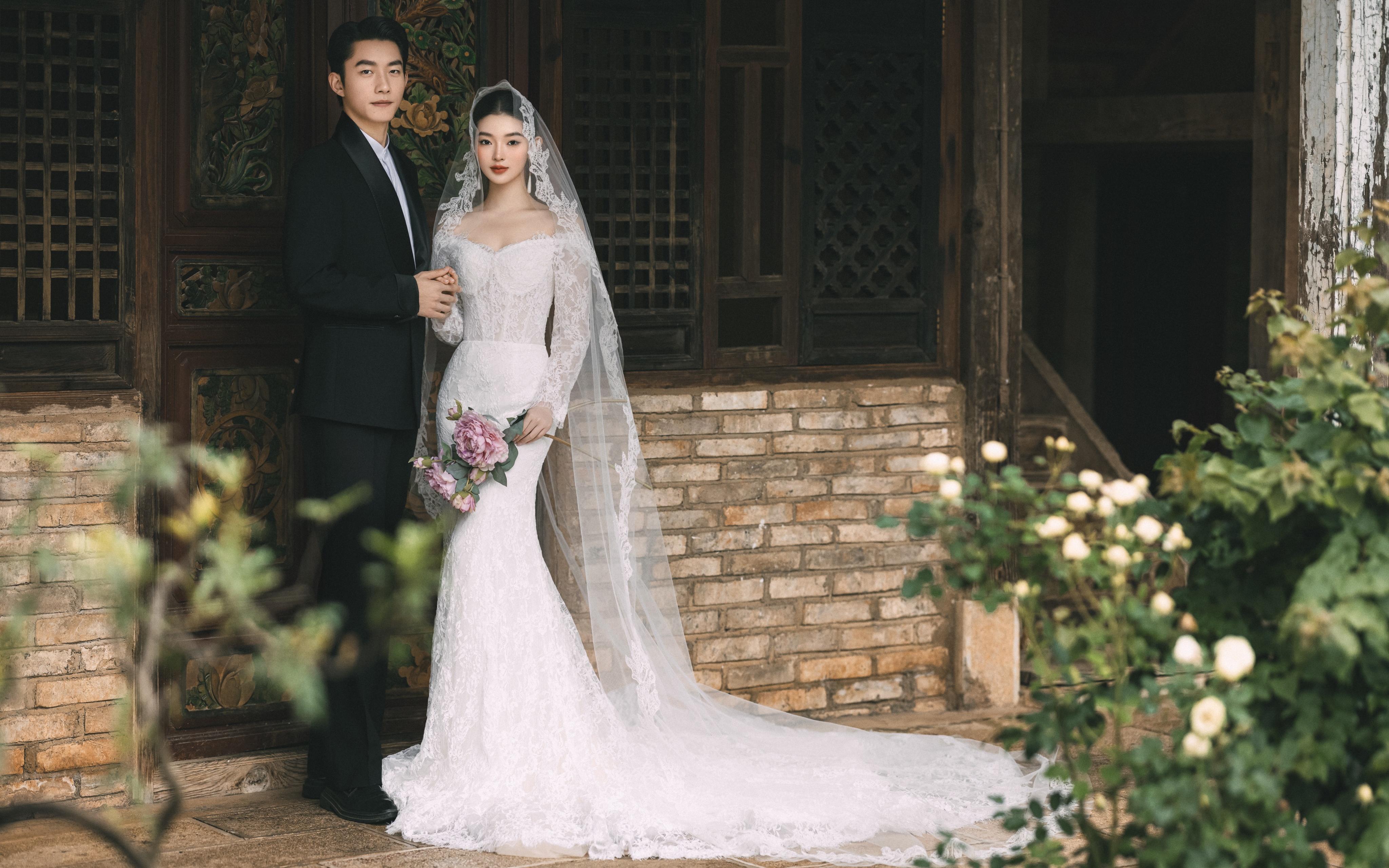 只一眼足矣淪陷｜園林婚紗照才是浪漫天花板