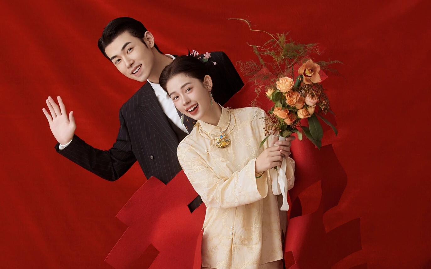 期待已久的新中式喜嫁婚纱照出炉啦 ❤