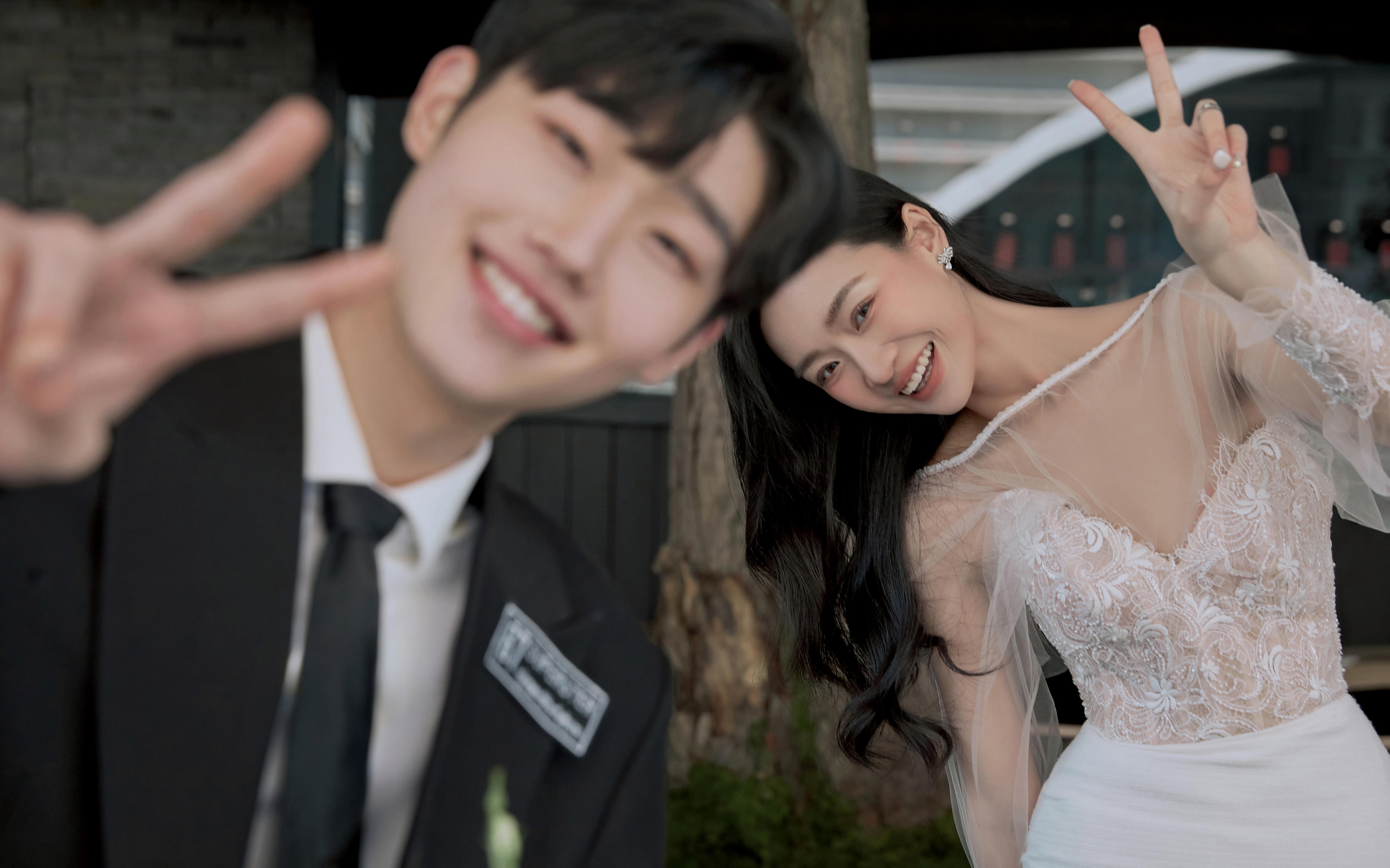 外景街拍婚纱照 