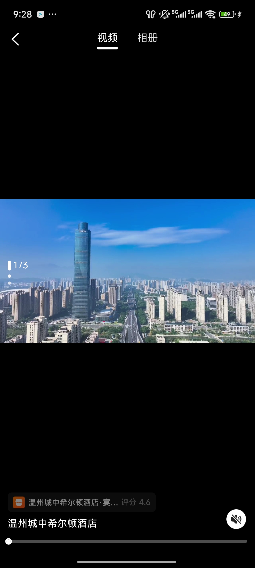 温州城中希尔顿酒店